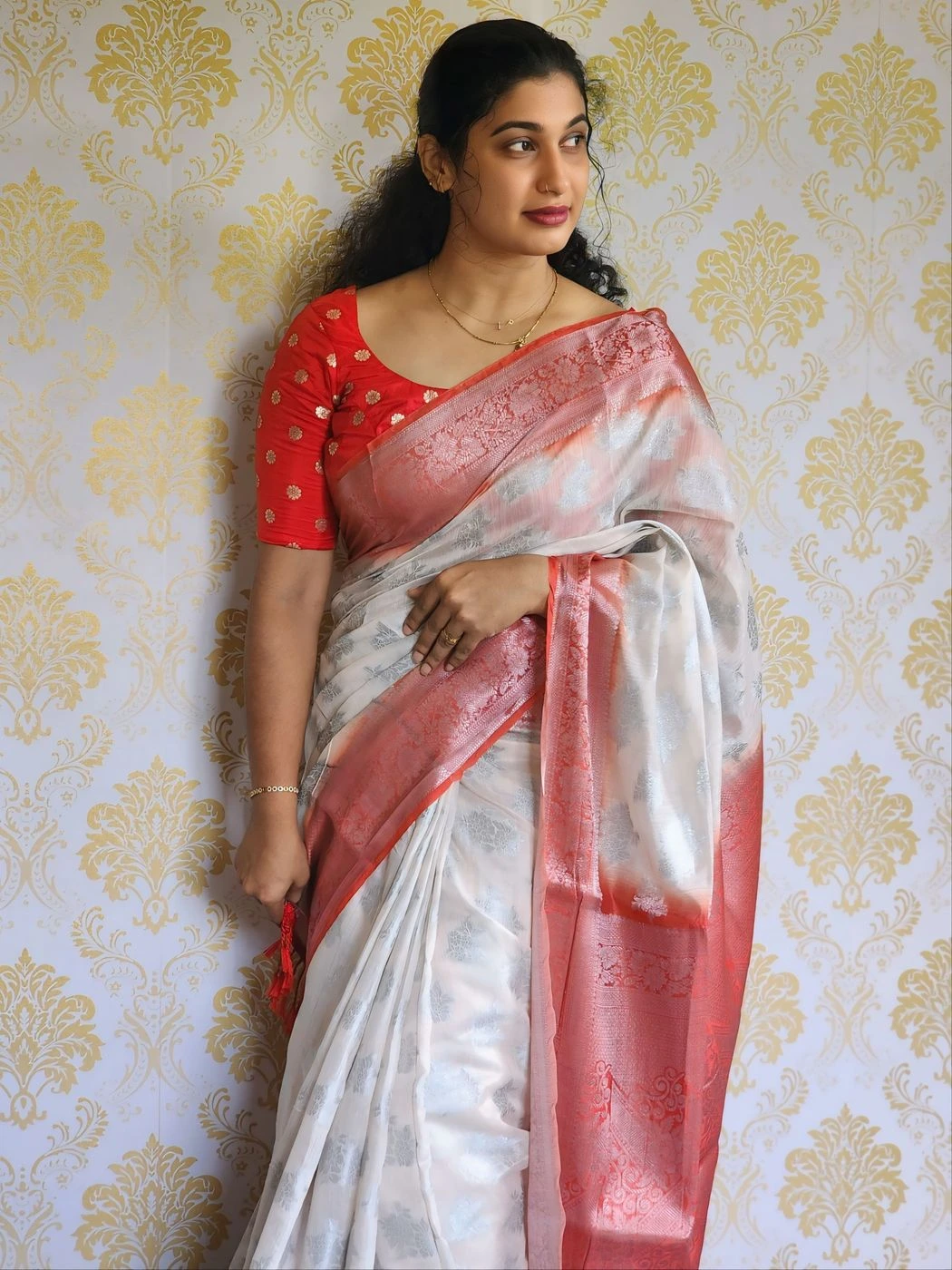 Cotton mix semi banarasi 2