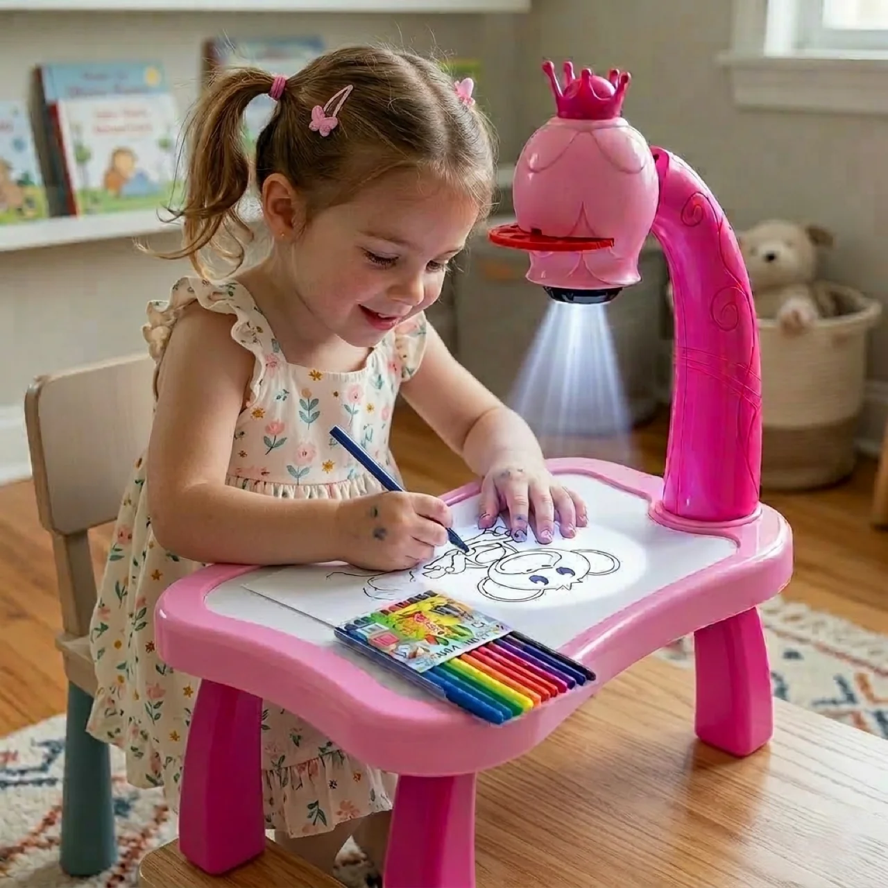 Projector drawing table