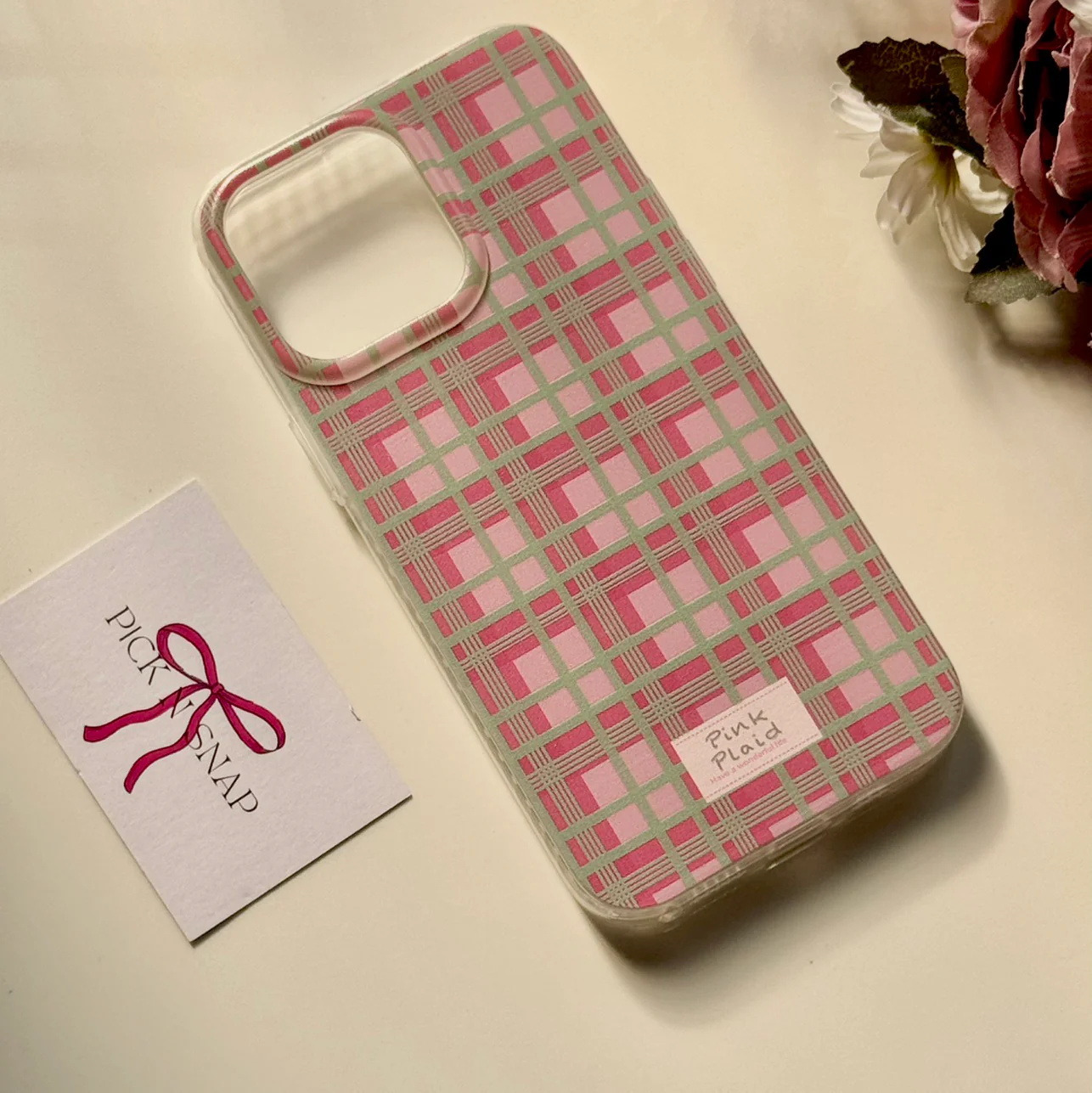 Colorful Checkerboard: Half-Covered Lens Case🏁✨ 2