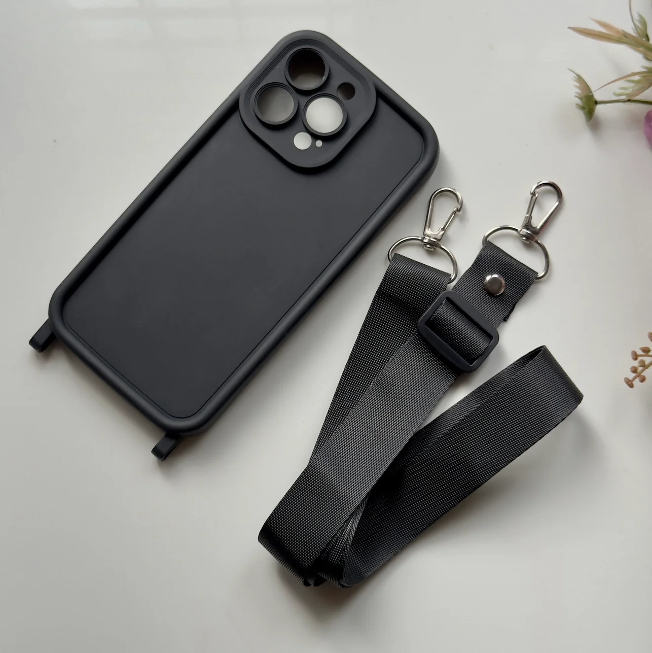 Premium iphone strap shoulder hanging case 2