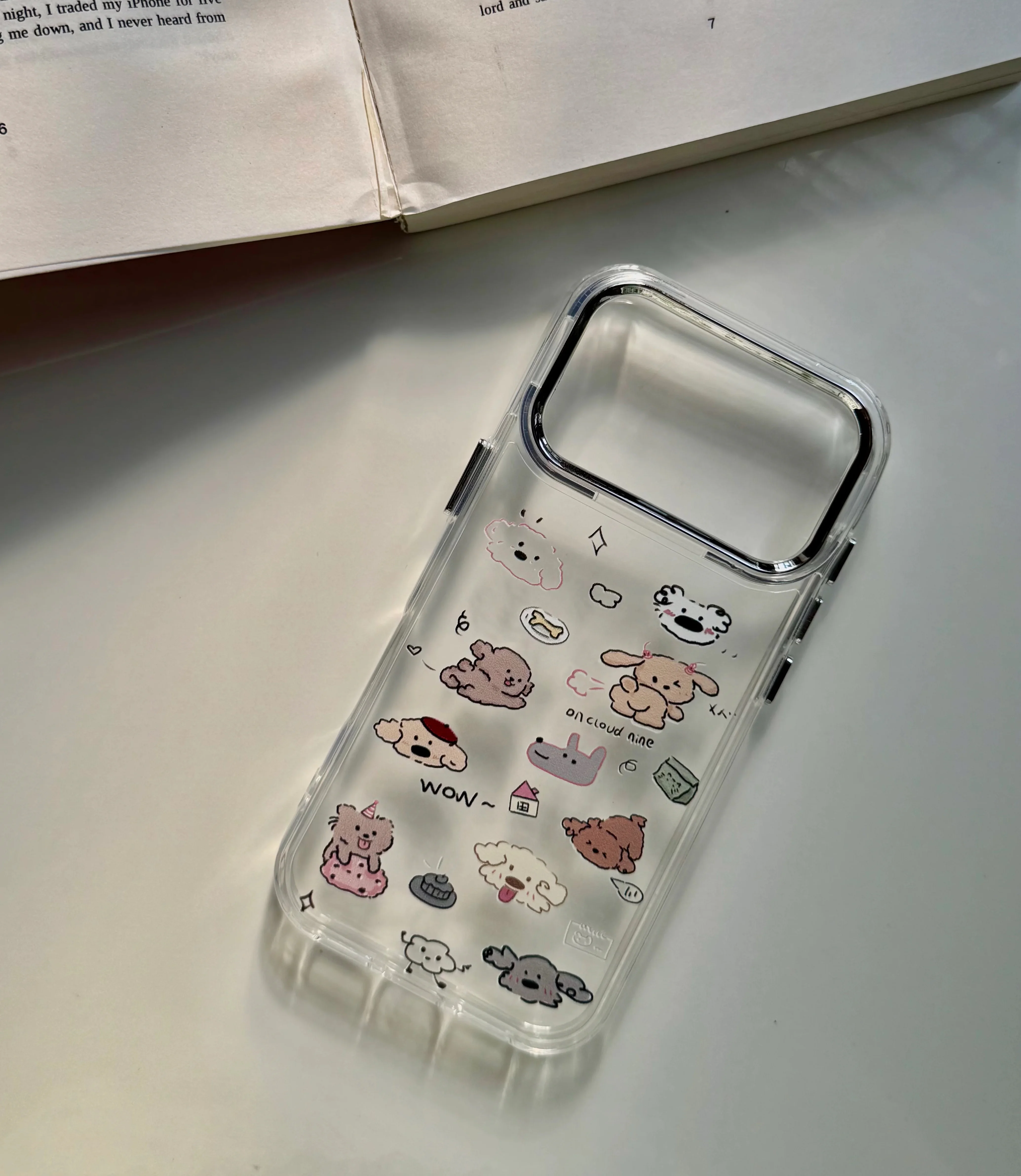 Clear puppy case🐶🐾 2