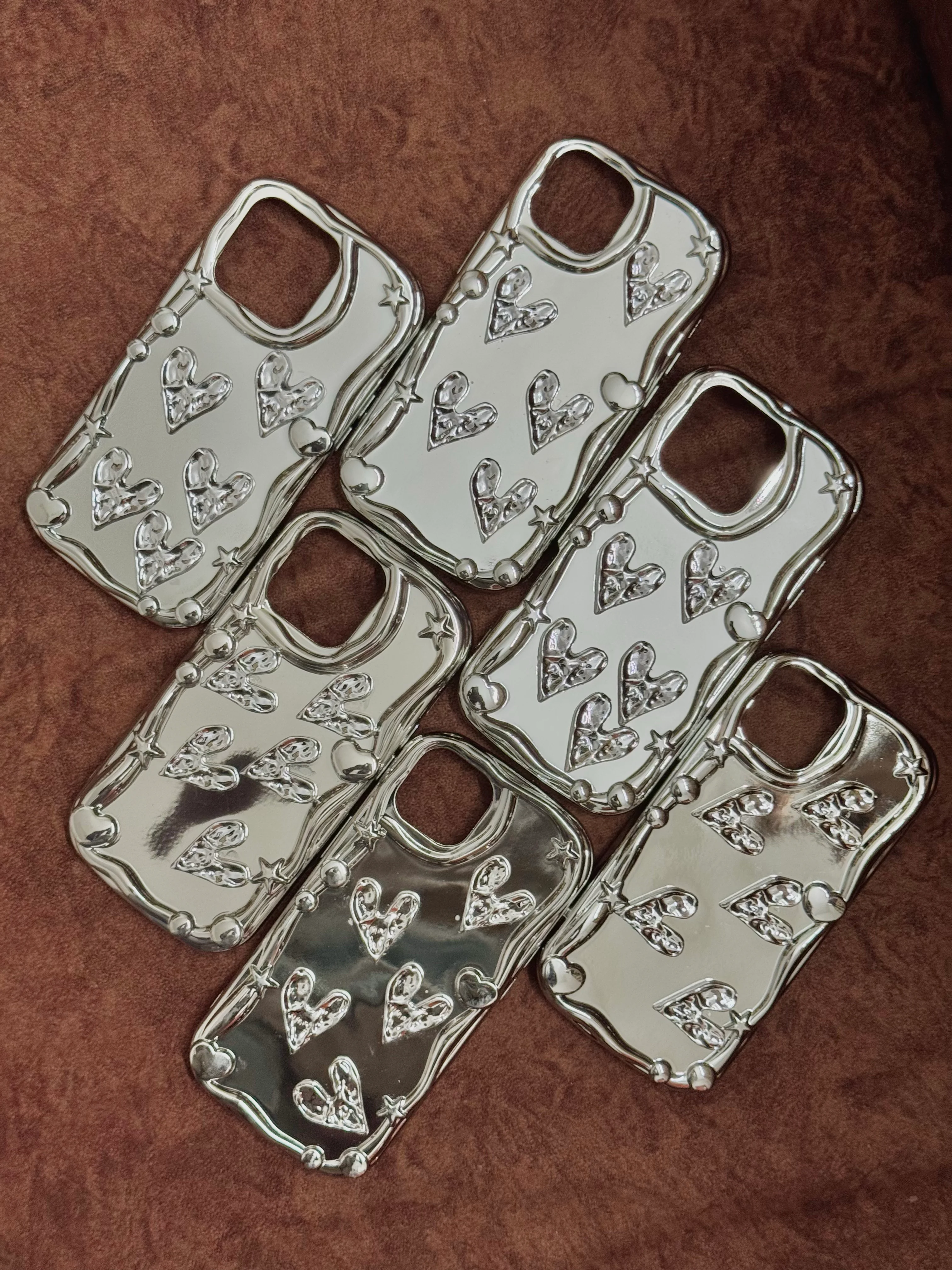 Sliver heart case🩶 2