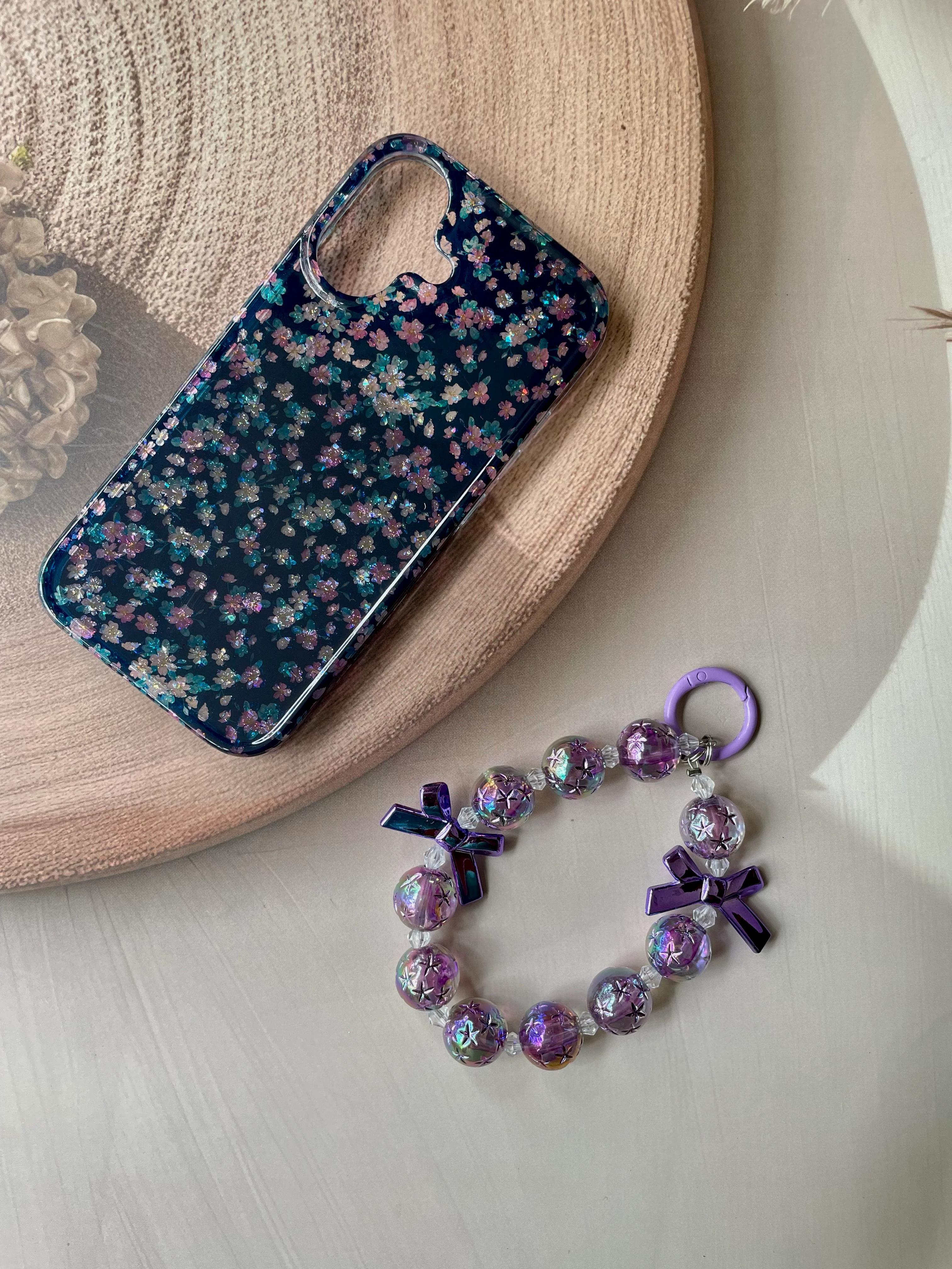 Purple floral case 2
