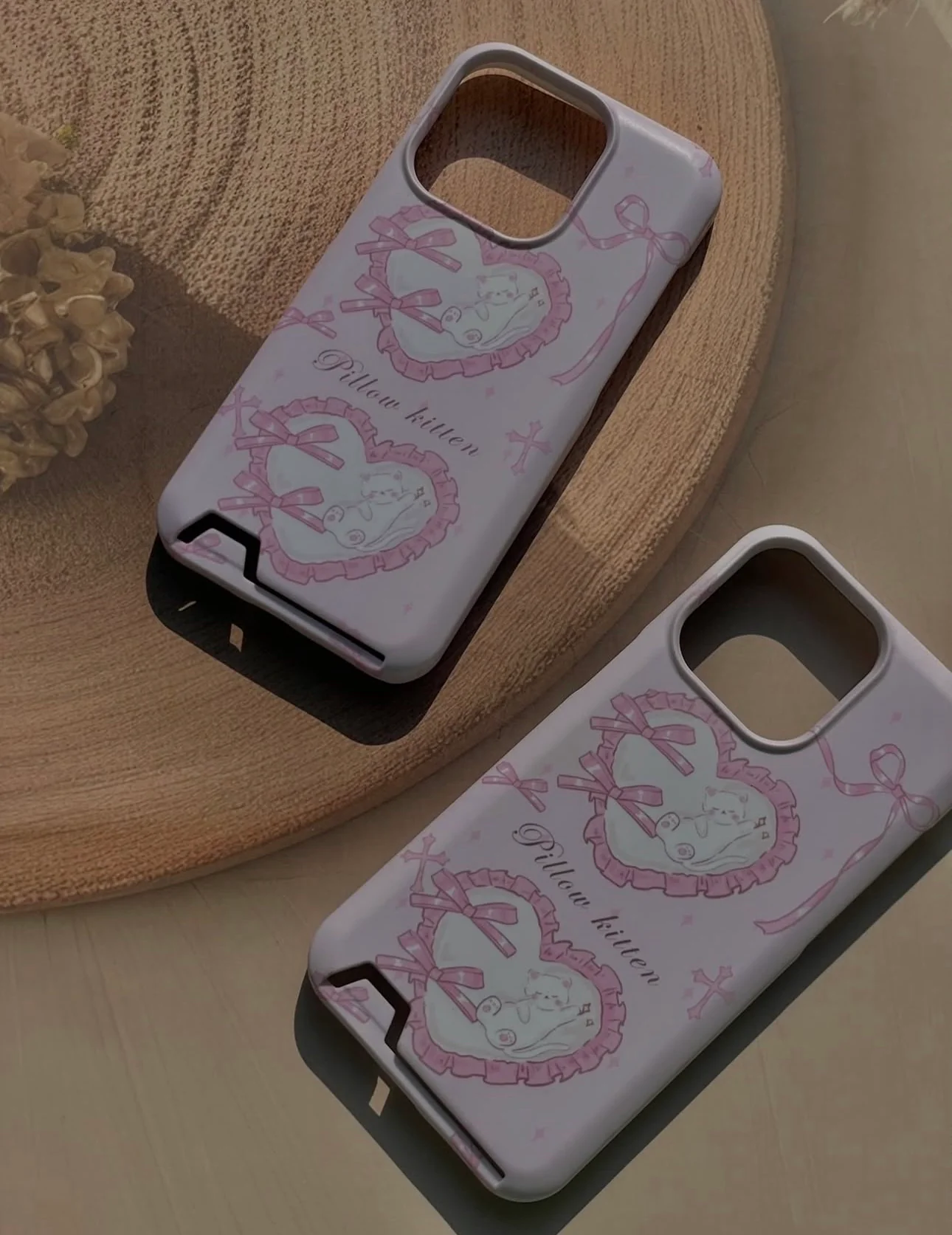 Kitten card holder case🩷