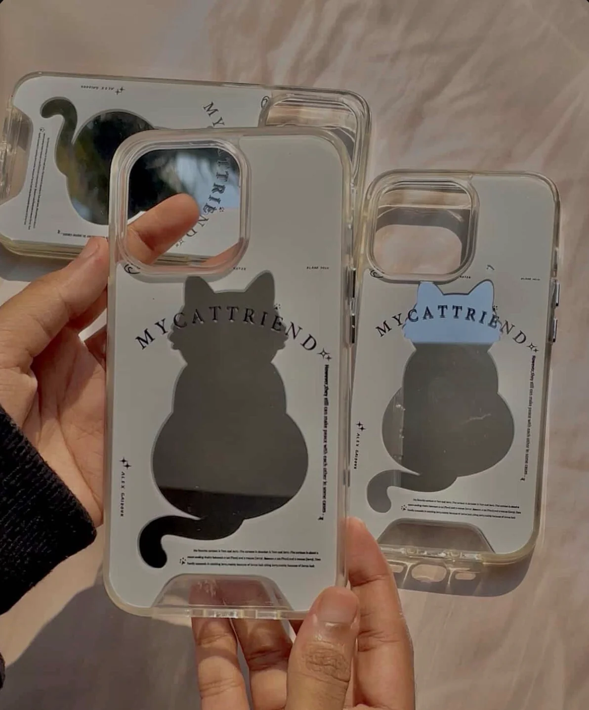 Cat mirror case