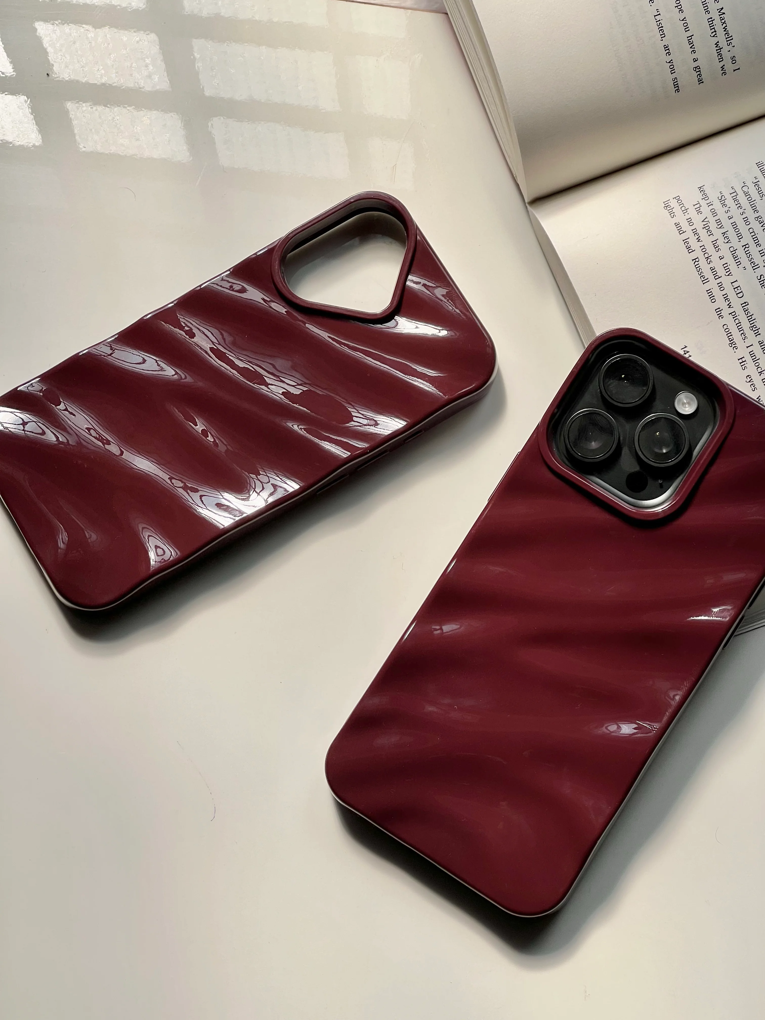Trending burgundy case