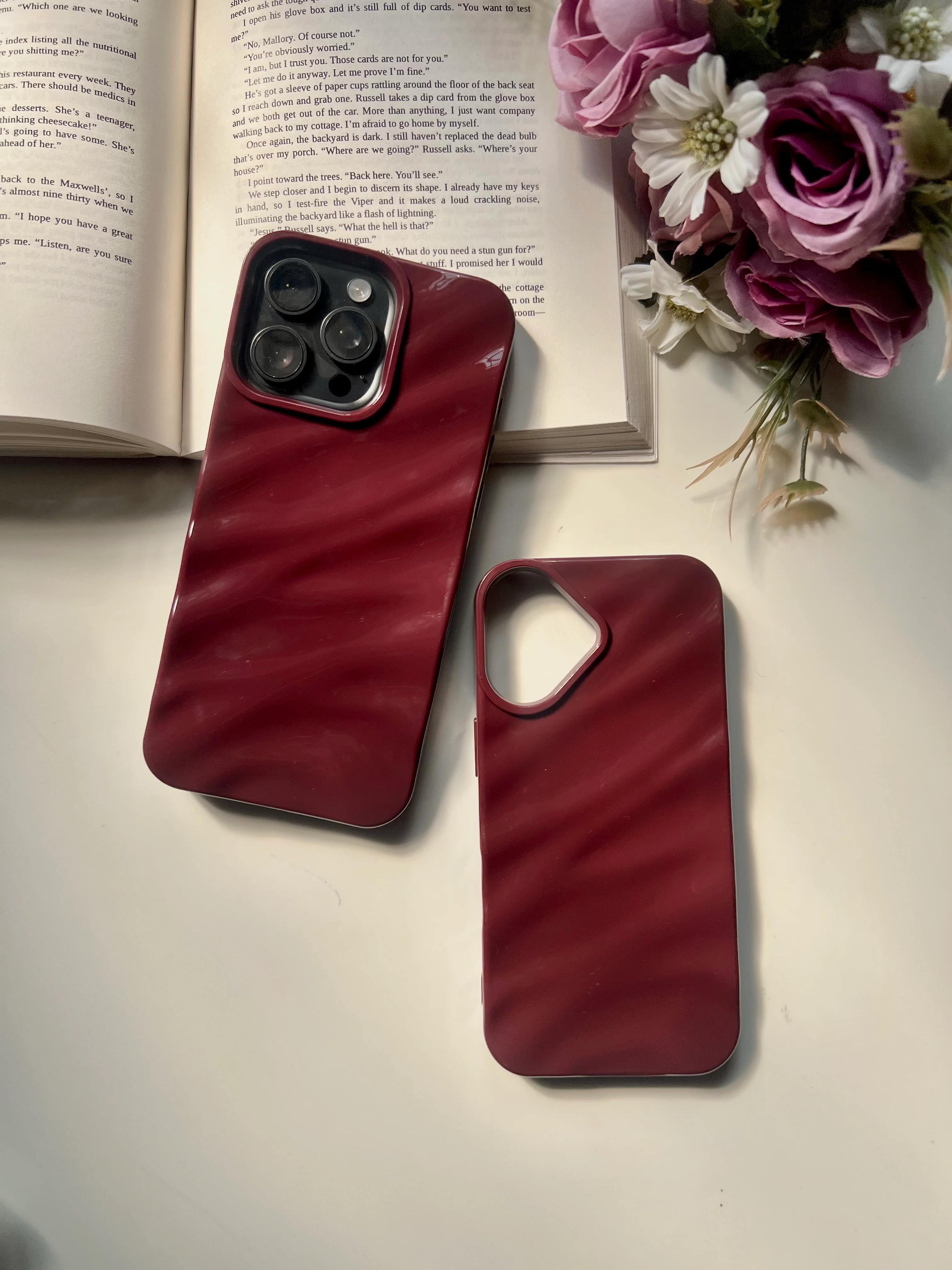 Trending burgundy case 2