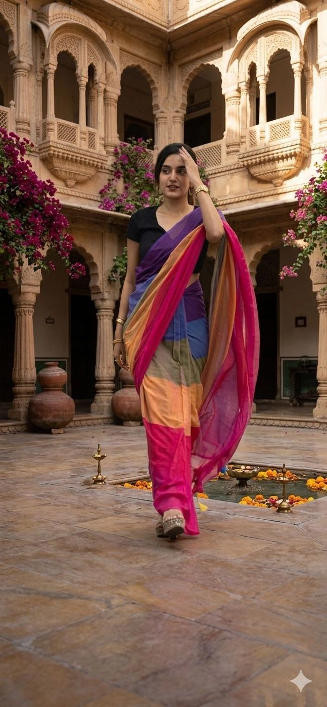 Melody Mul Cotton Saree
