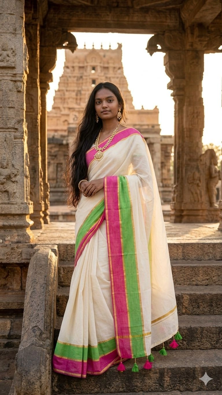 Mandira Mul Cotton saree