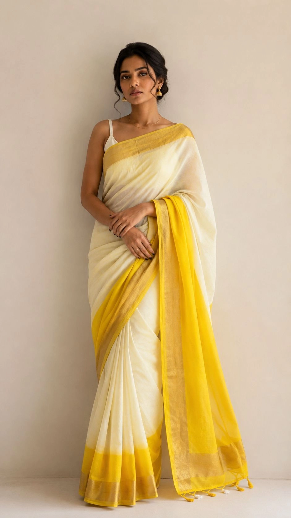 Sunshine mulcotton saree