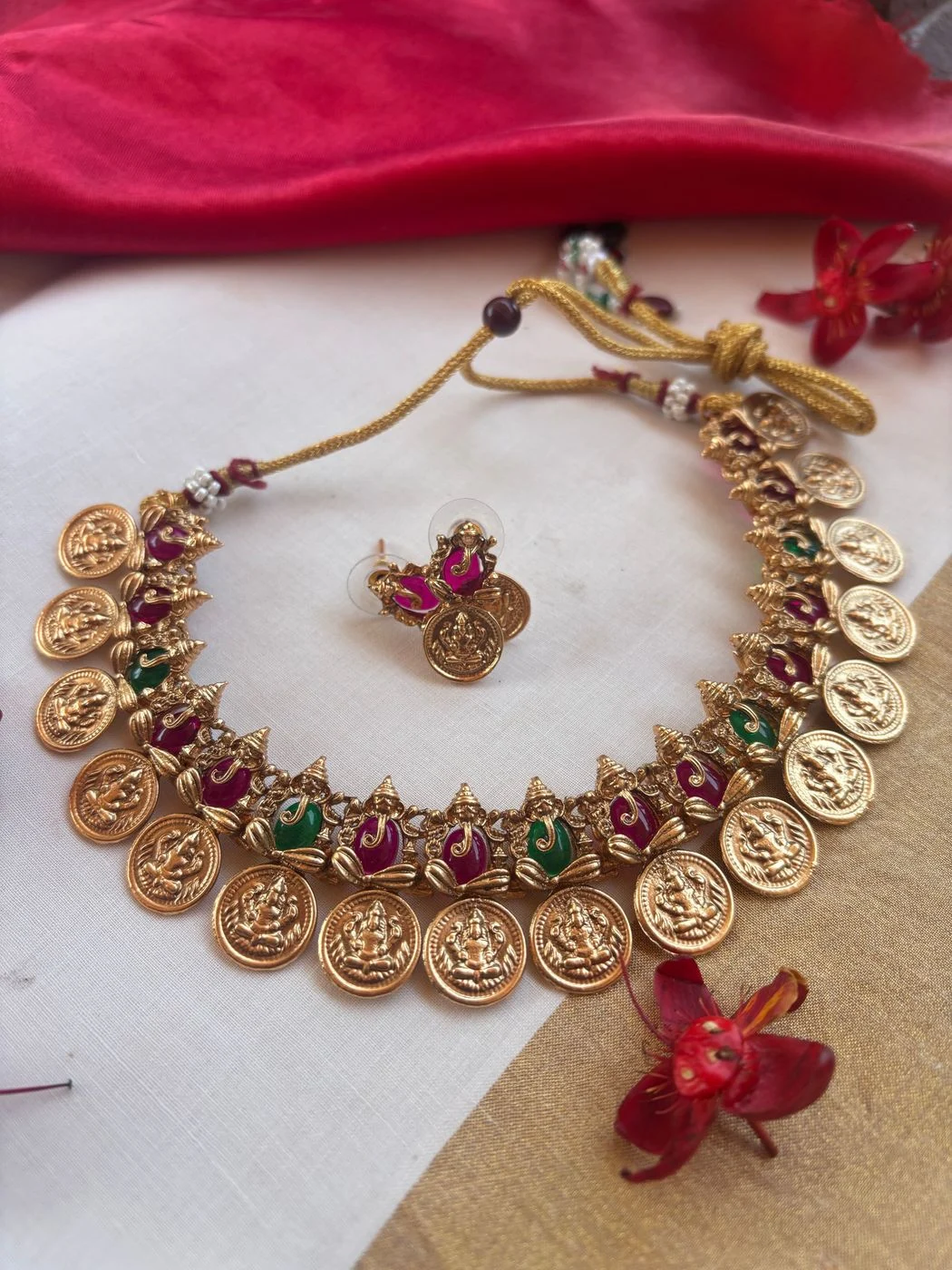 Ganapathi Lakshmi Necklace