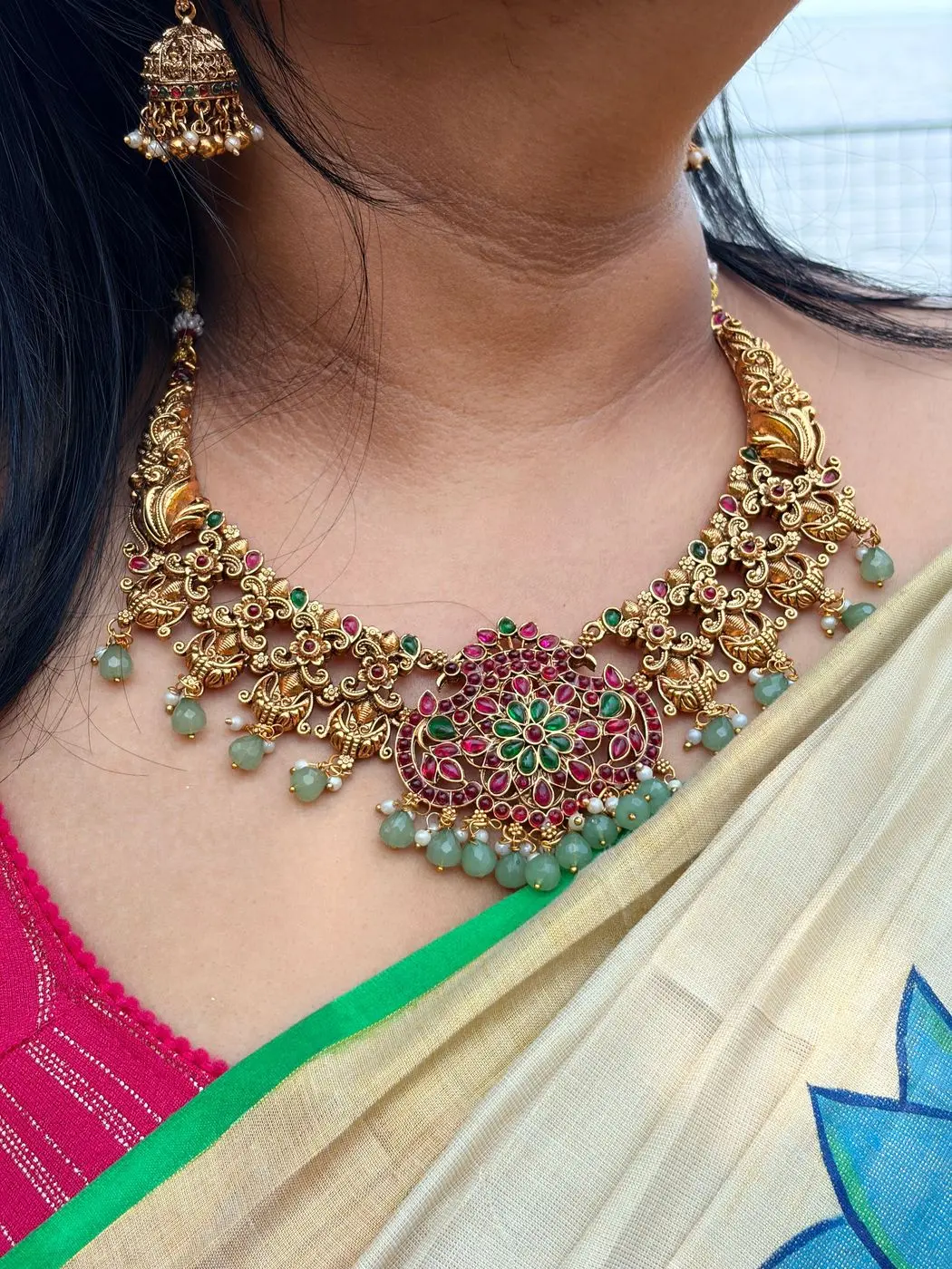 Subadra Kemp Stone Necklace 2