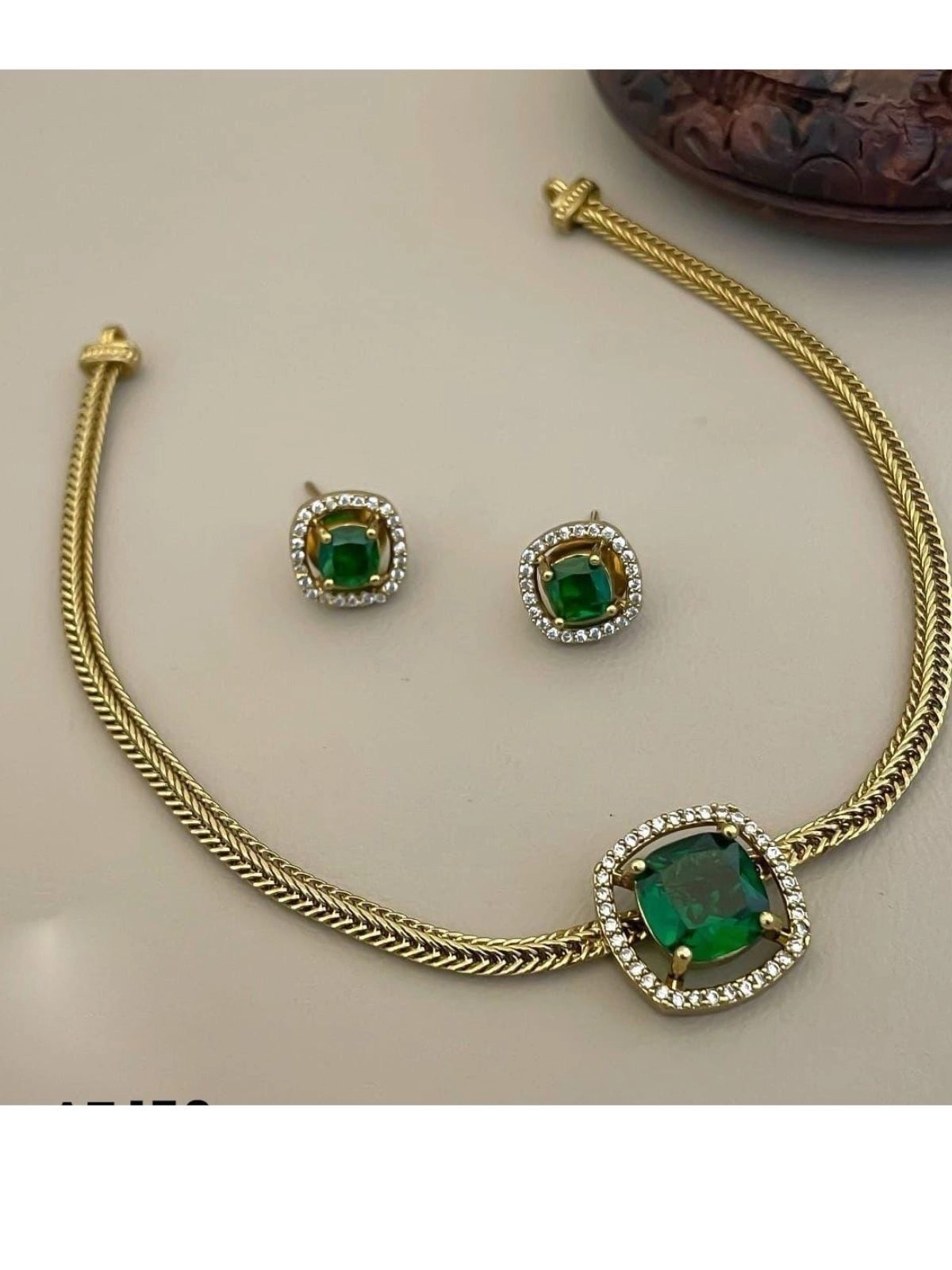Marathaka - Emerald Choker