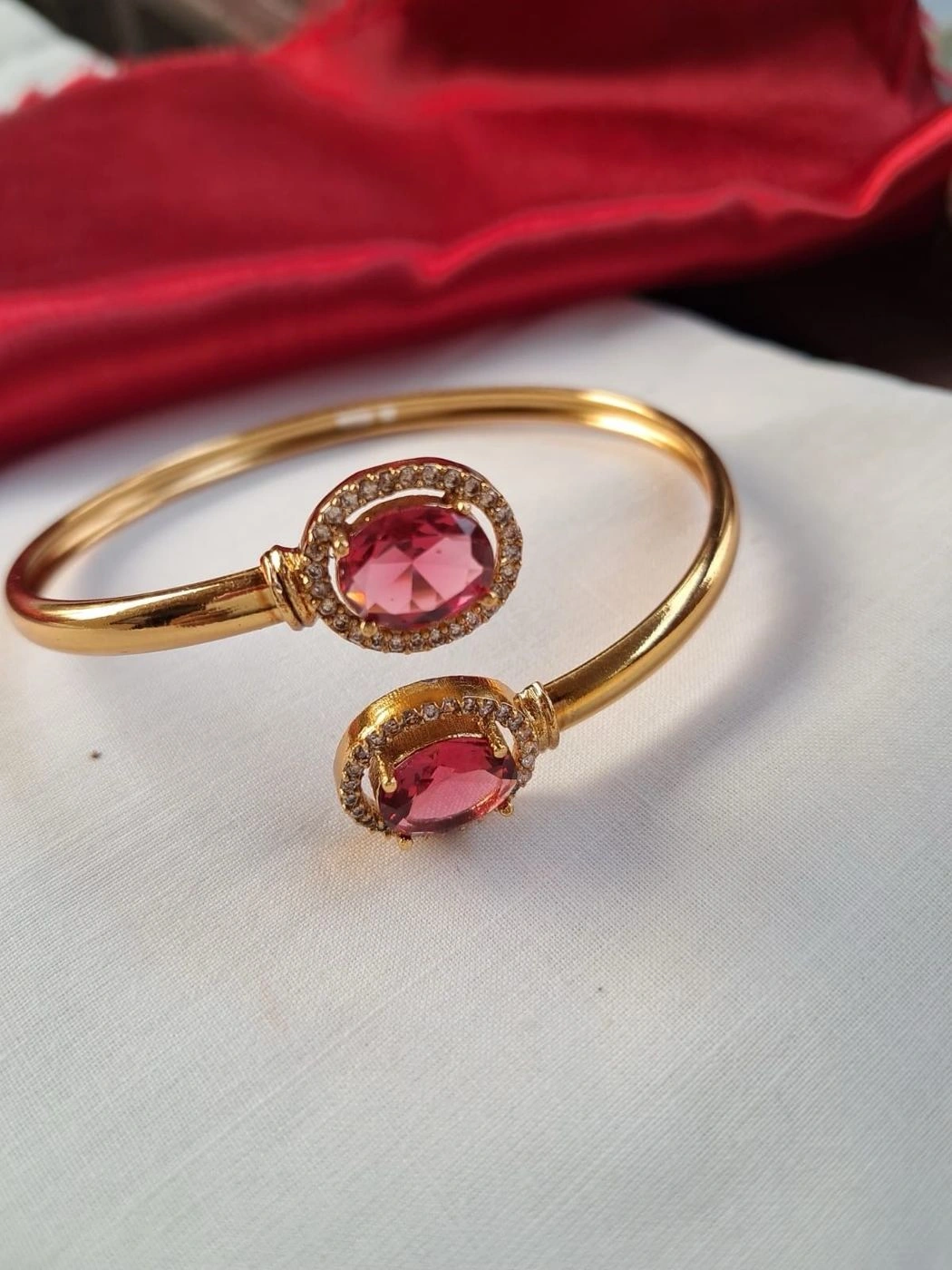 Padmaraga - Ruby Bracelet Bangles