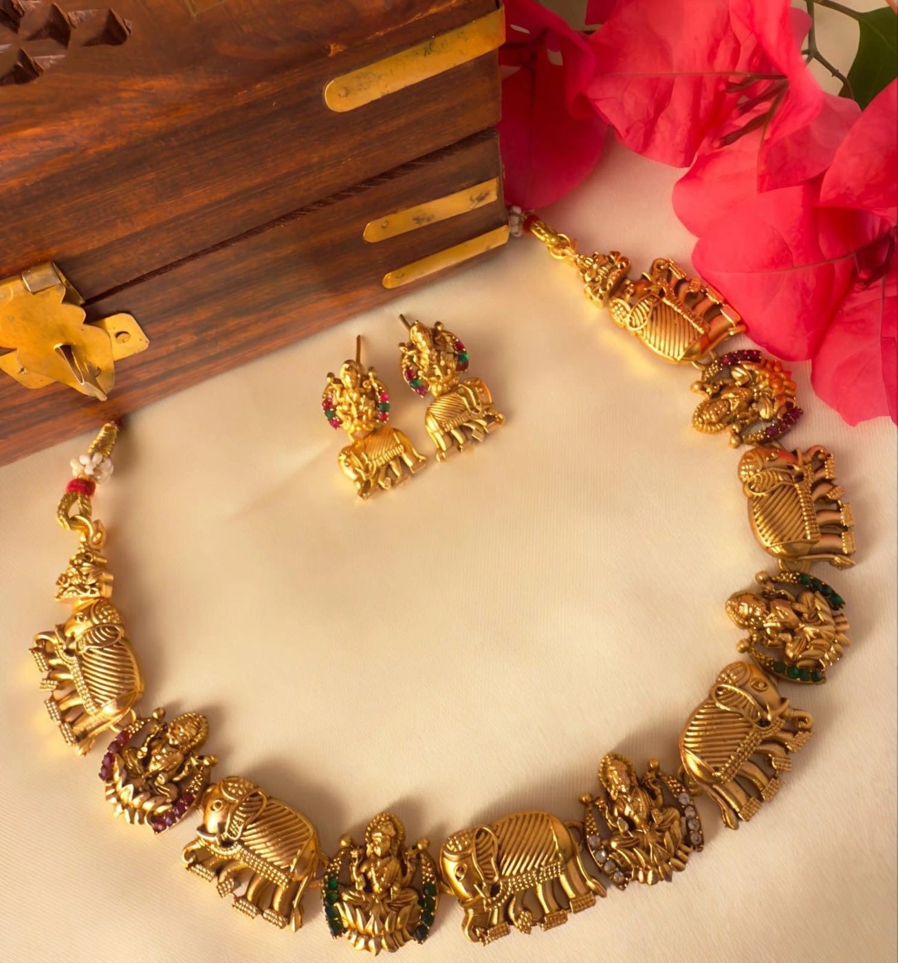 Gajalakshmi Necklace