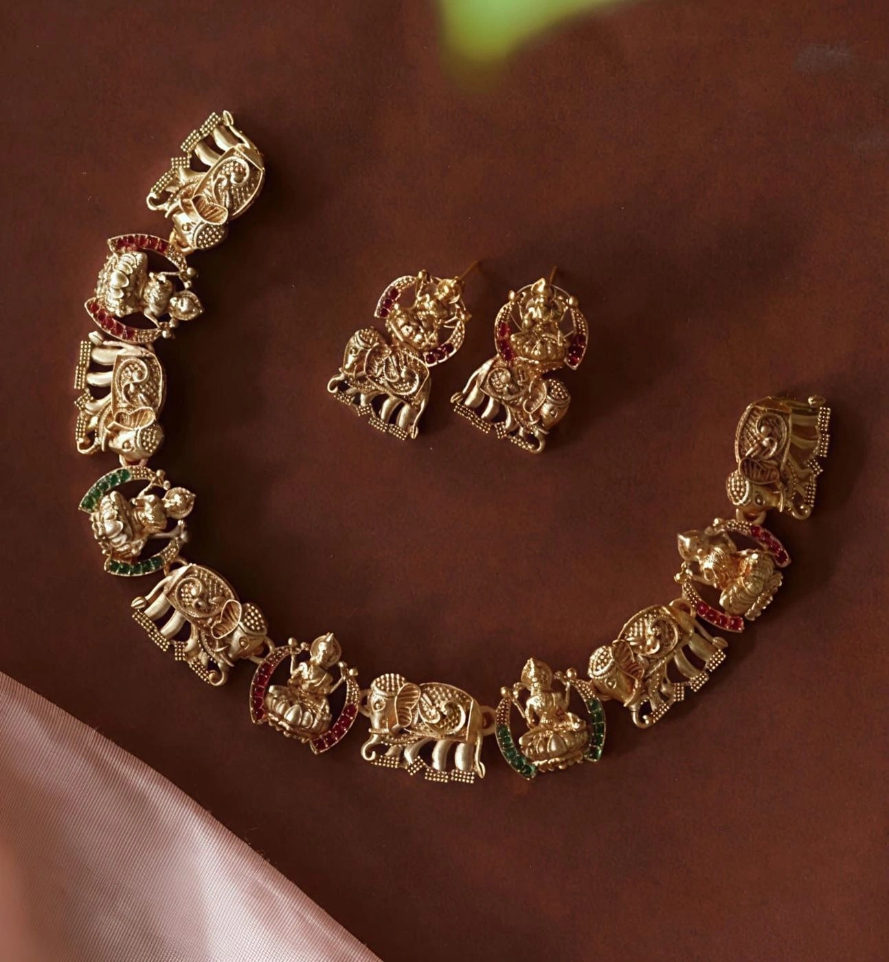 Gajalakshmi Necklace