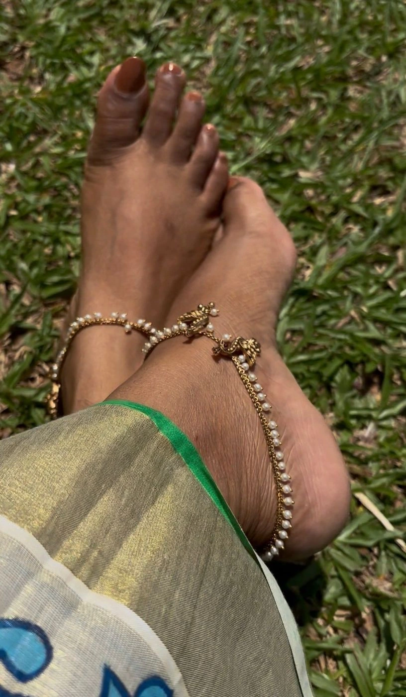 Mayura Pearl Anklets 2