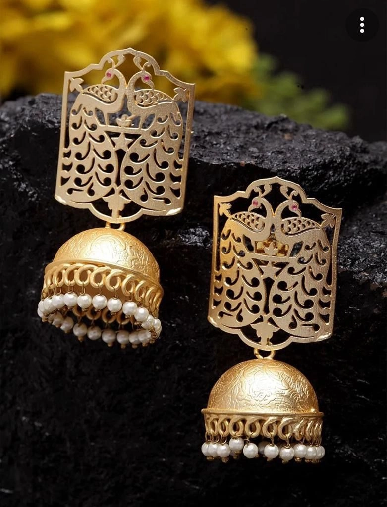 Jodha Peacock Jhumka