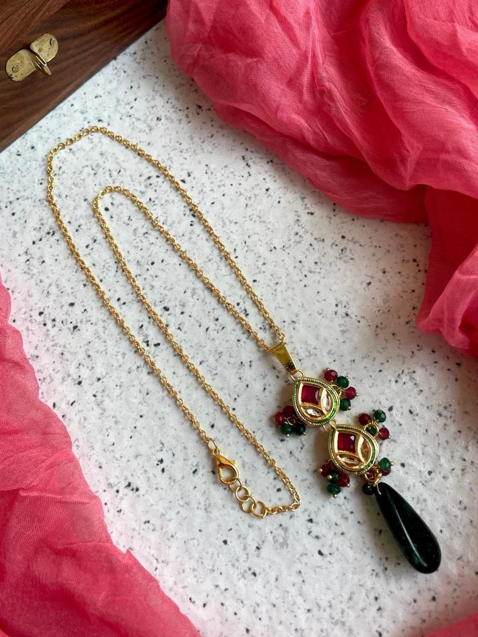 Dual Side Artisan Made Pendant 3