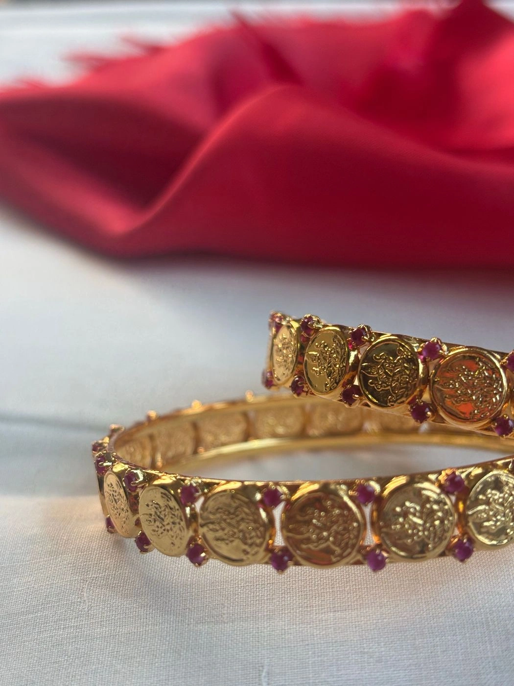 Cash Bangles - Microgold Plated (Single pc) 3