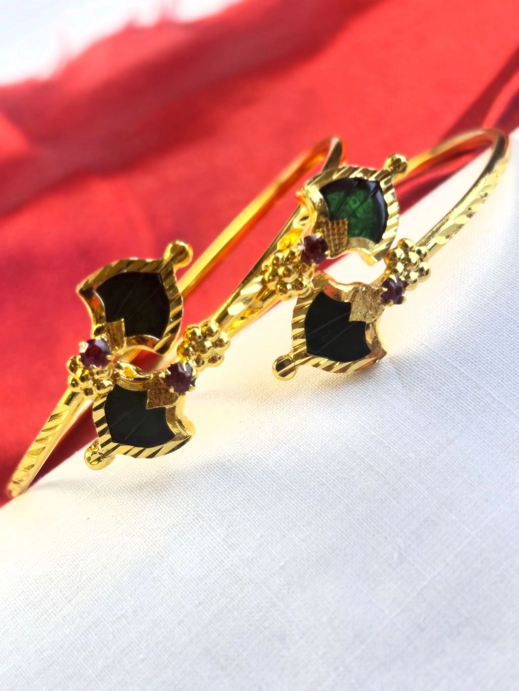 Microgold plated palakka kada - 1pc 1