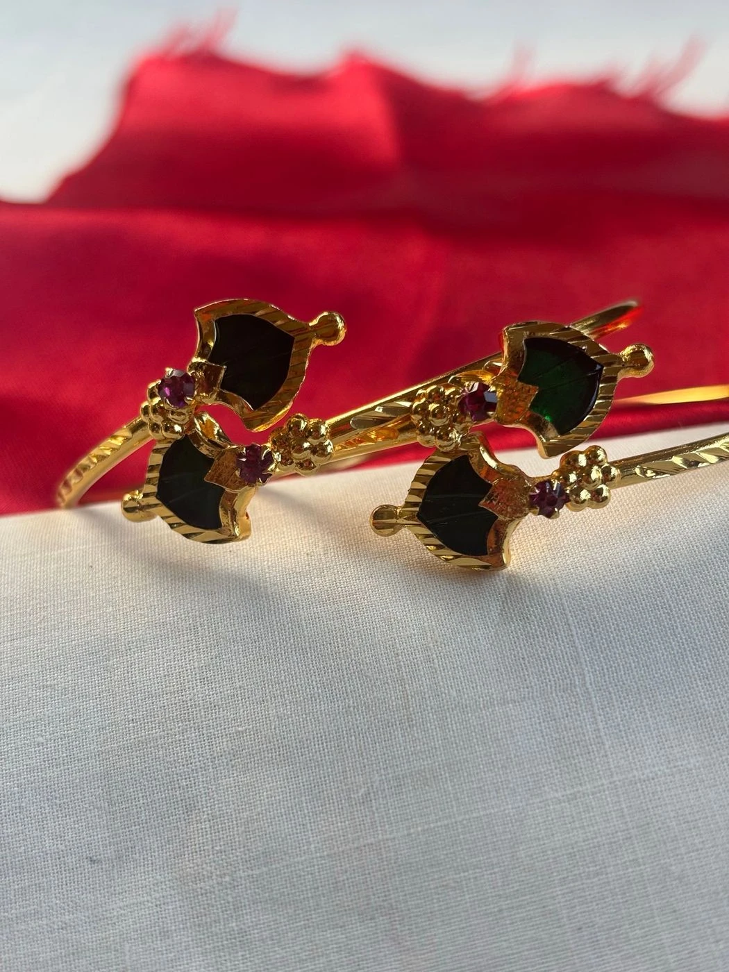 Microgold plated palakka kada - 1pc 2