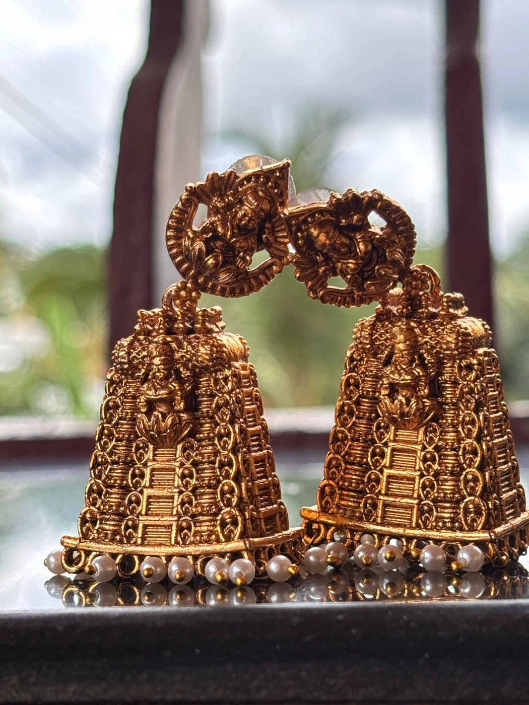 Mahagopuram Jhumkas 1