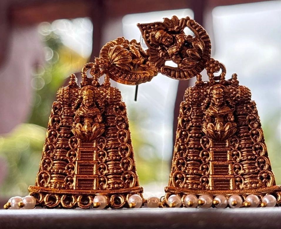 Mahagopuram Jhumkas 2