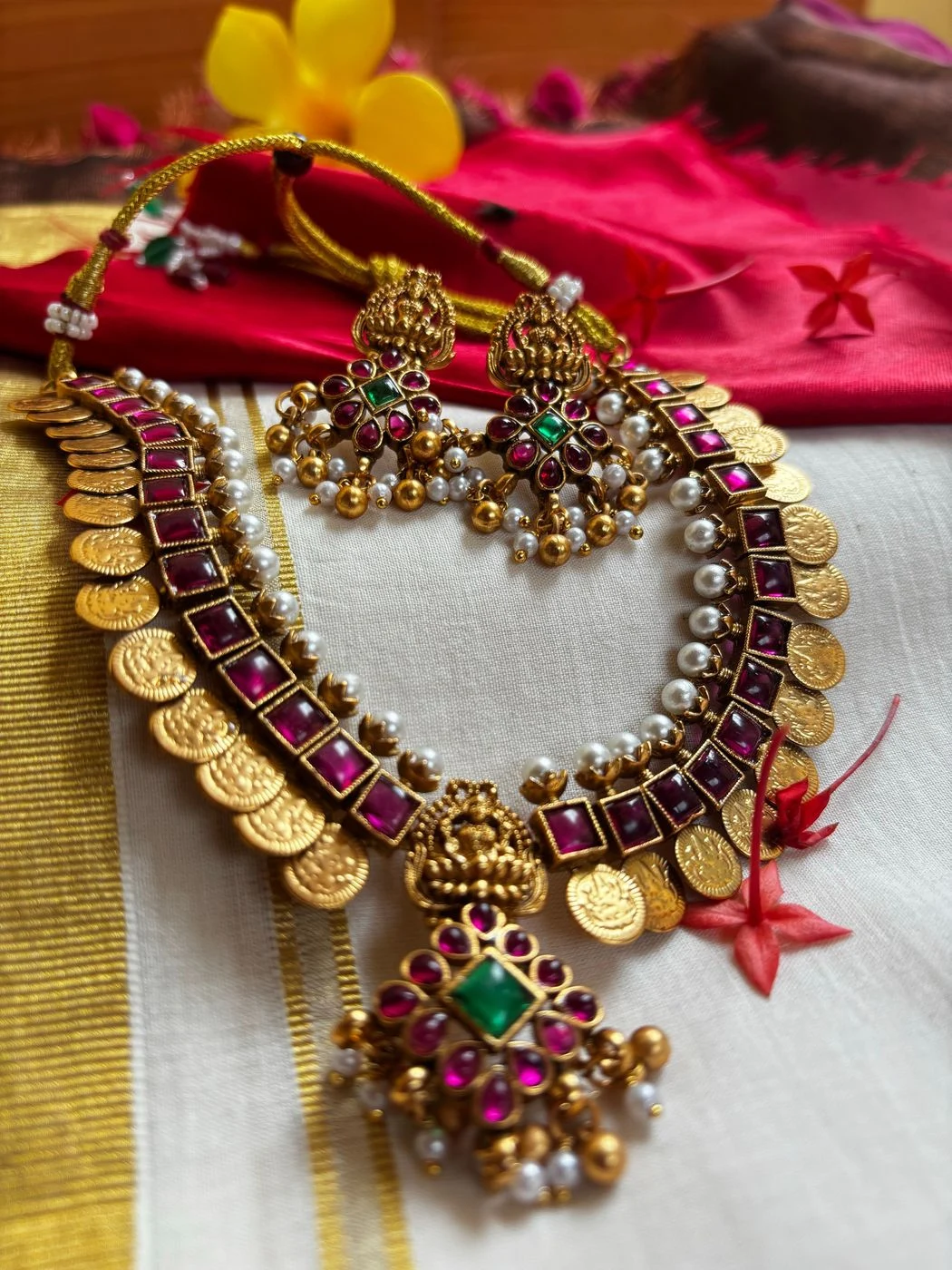 Sambhavi Purple Cash Necklace 2