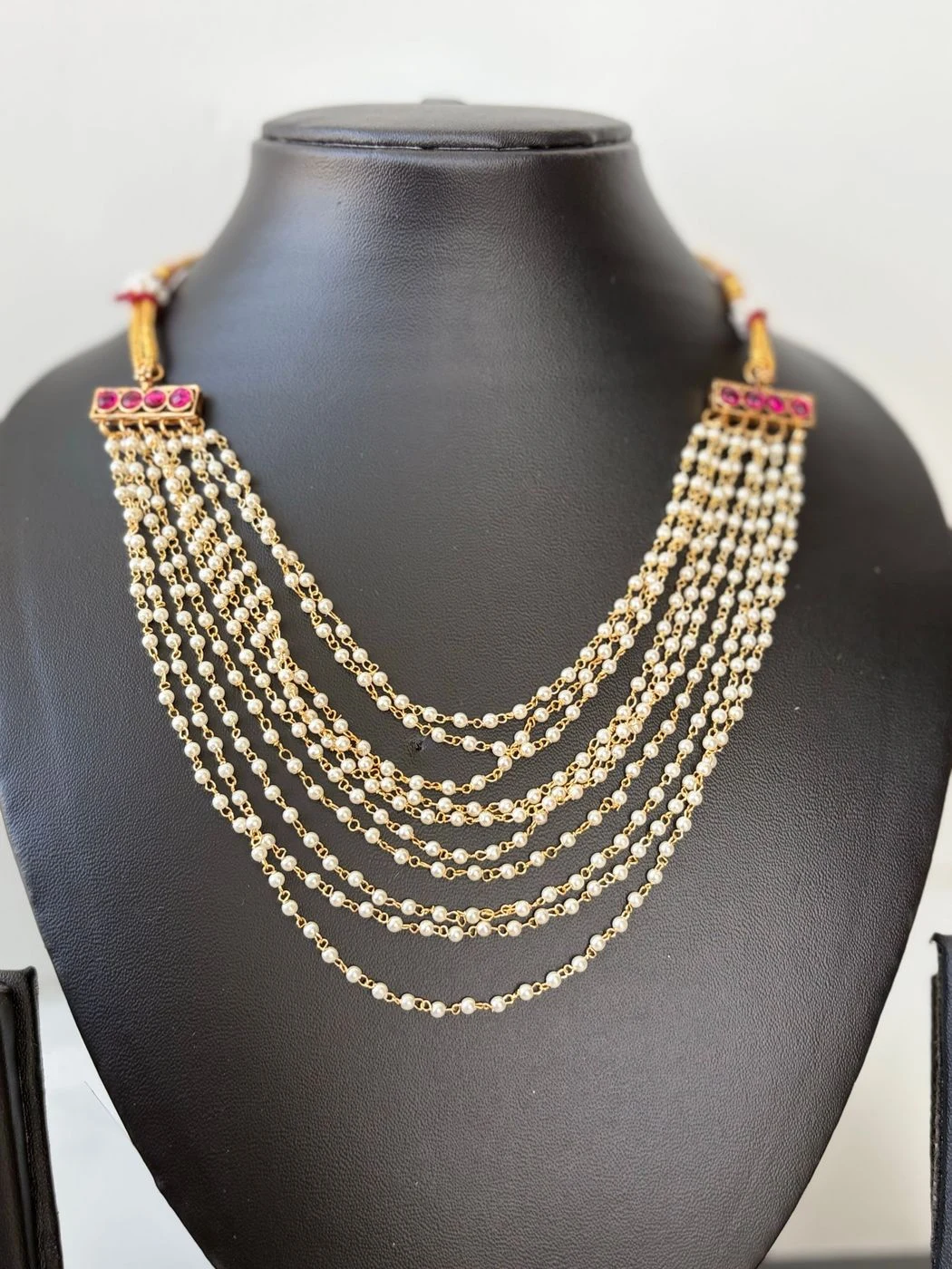 Layered Pearl Necklace 2