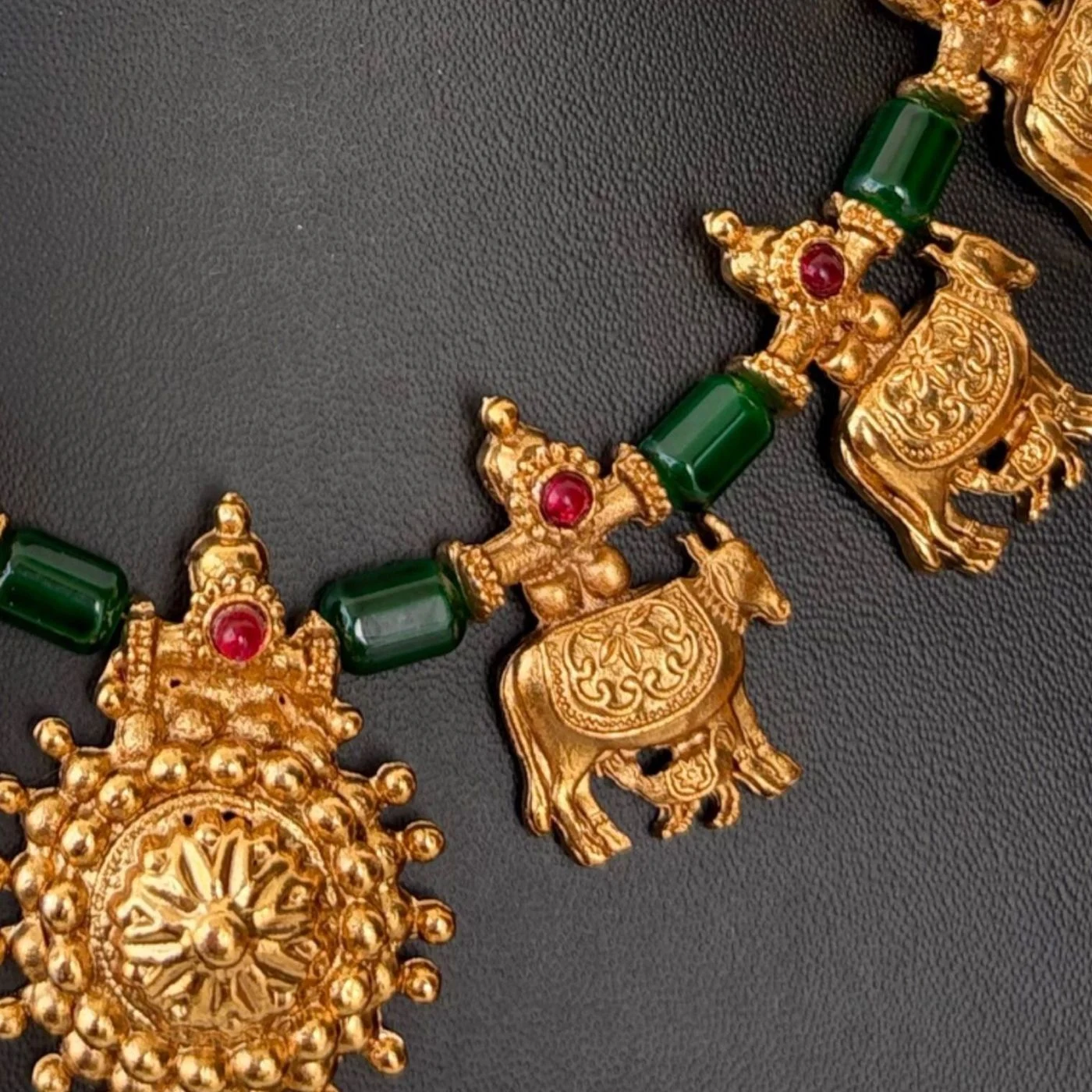 Green Nandi Necklace 3