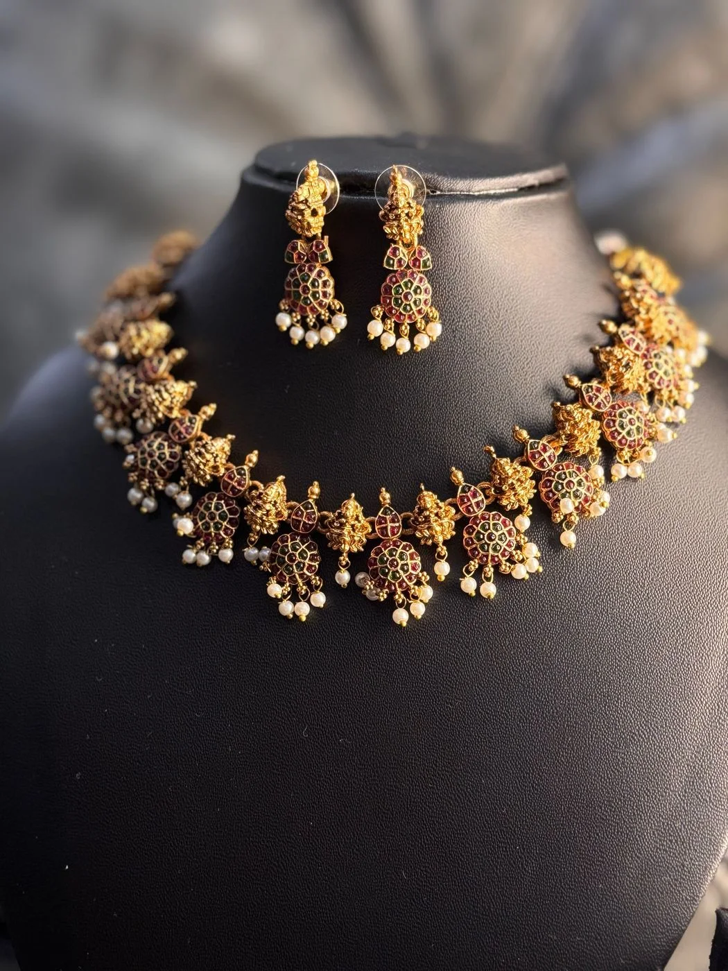 Subadra Multistone Devi Necklace 1