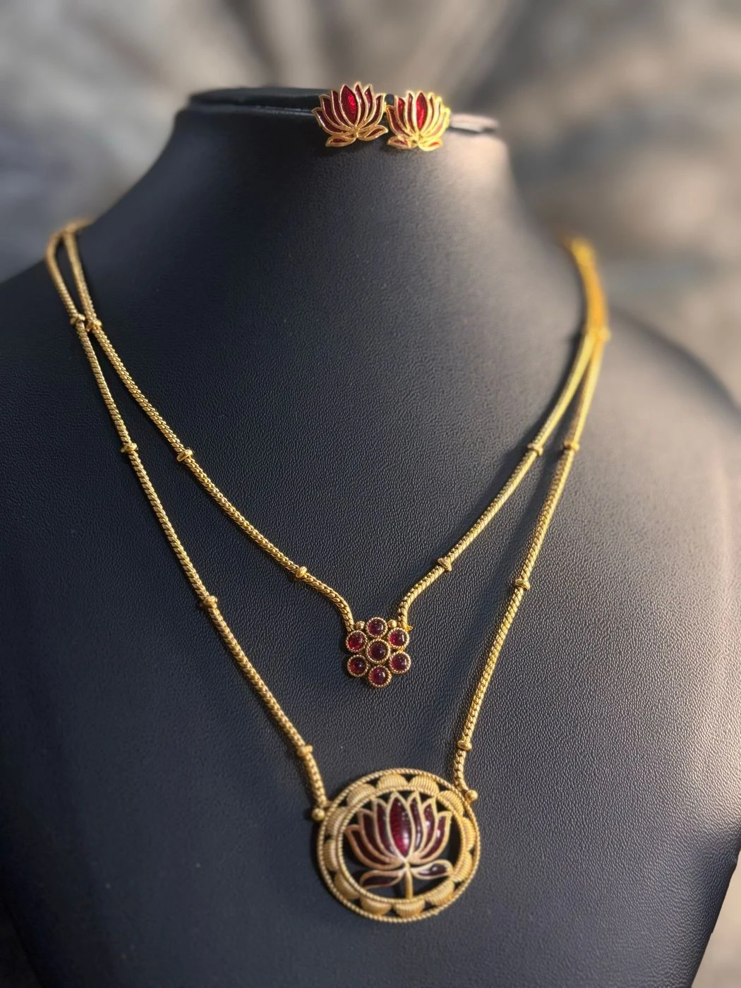 Chenthamara Dual Layer Long Chain 1