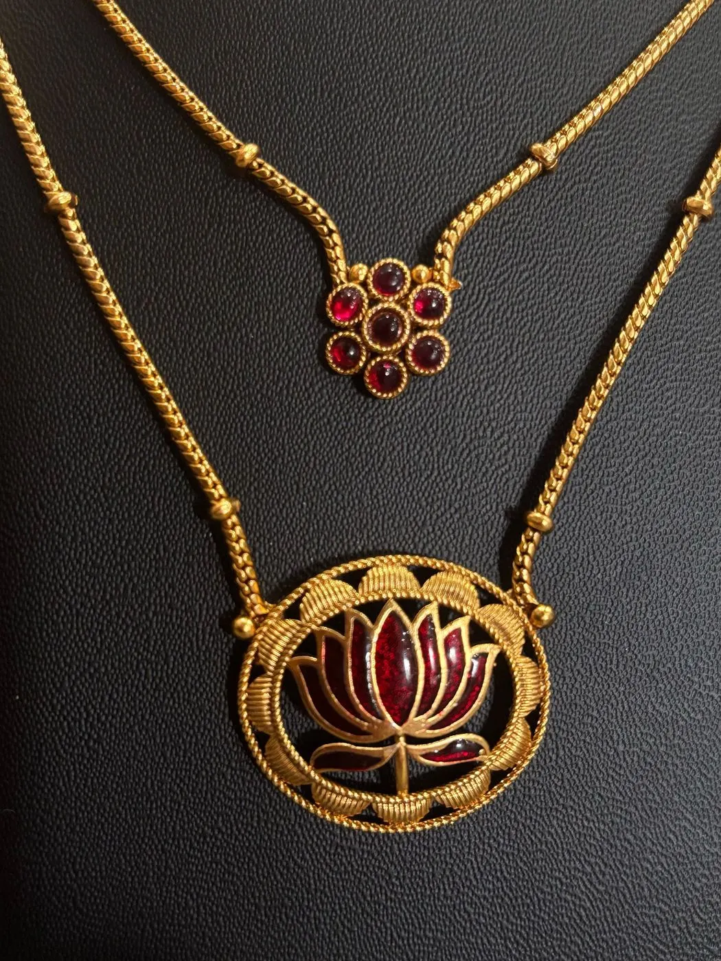 Chenthamara Dual Layer Long Chain 2