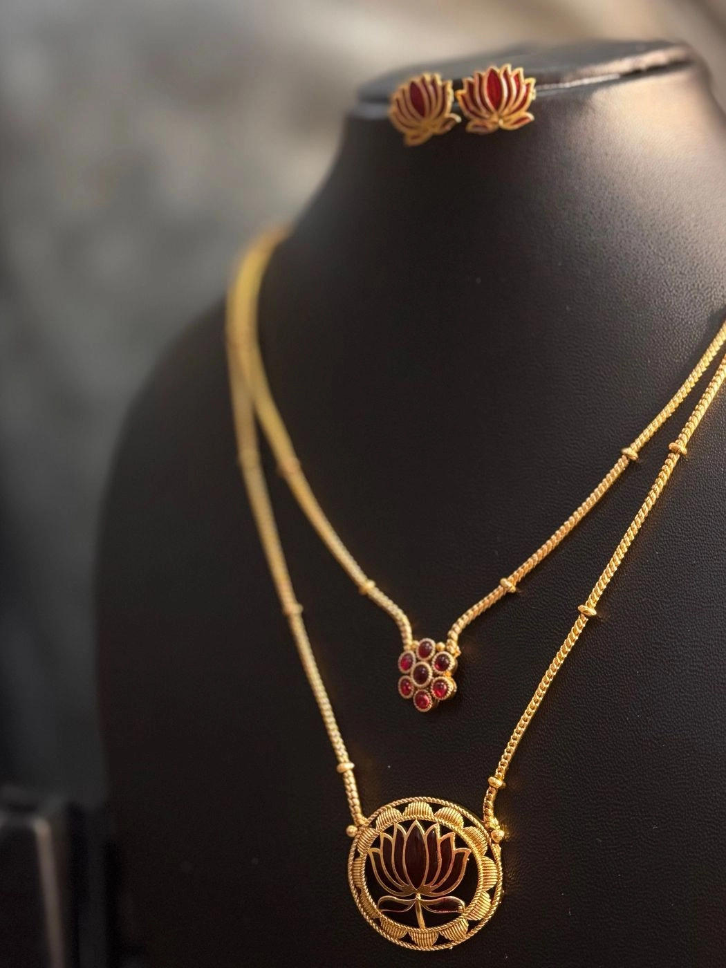 Chenthamara Dual Layer Long Chain 3