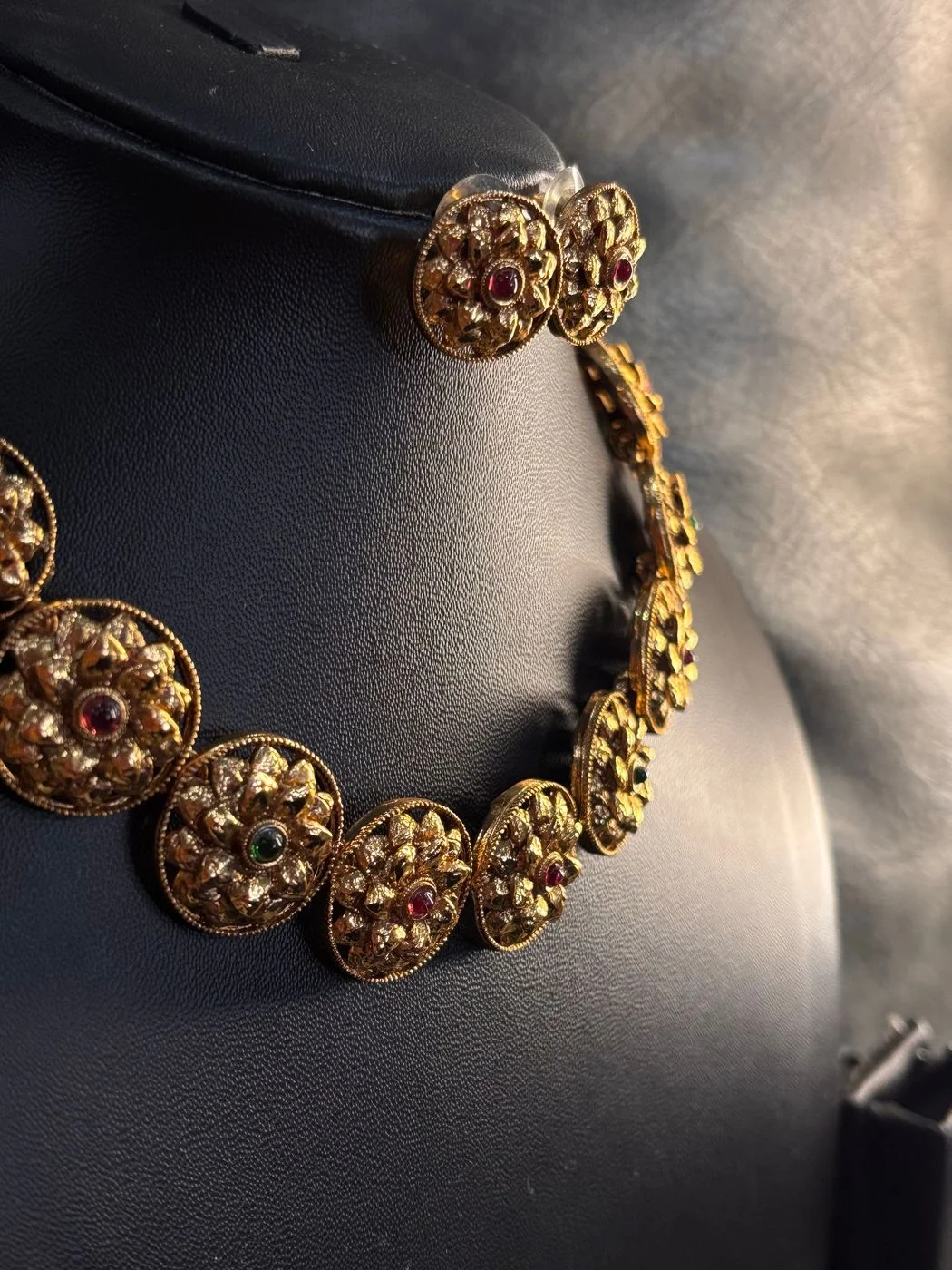 Parijatham Antique Necklace 3
