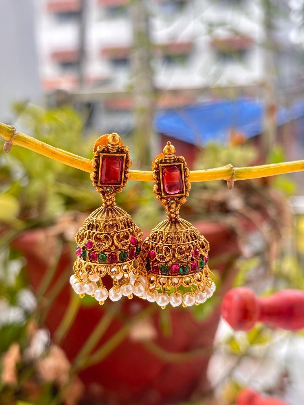 Chembakam Jhumkas 3