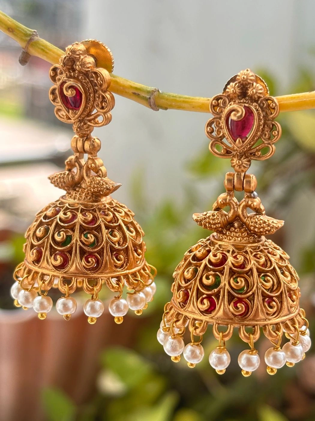 Royal Mayoora Jhumka 2