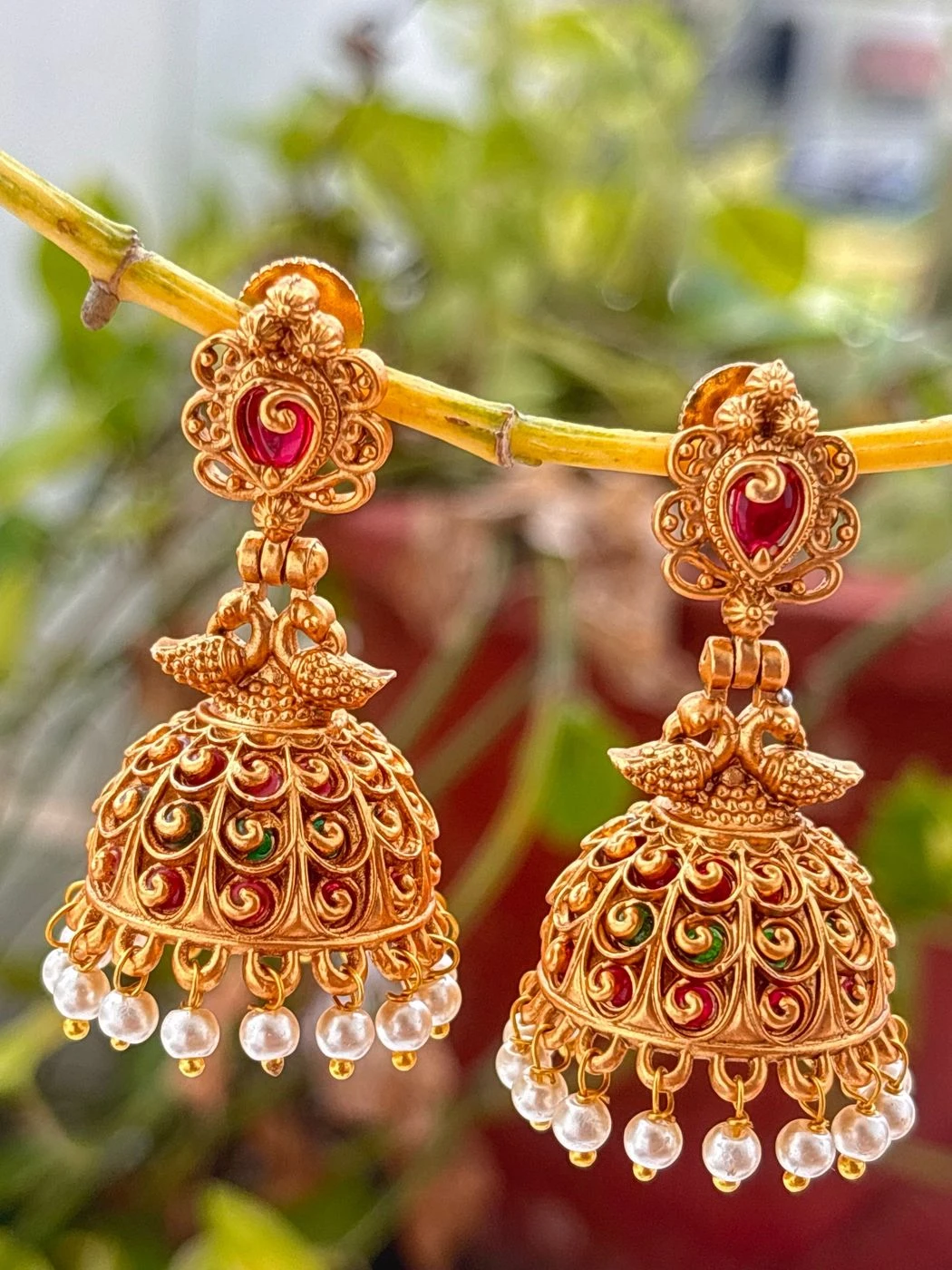 Royal Mayoora Jhumka 3