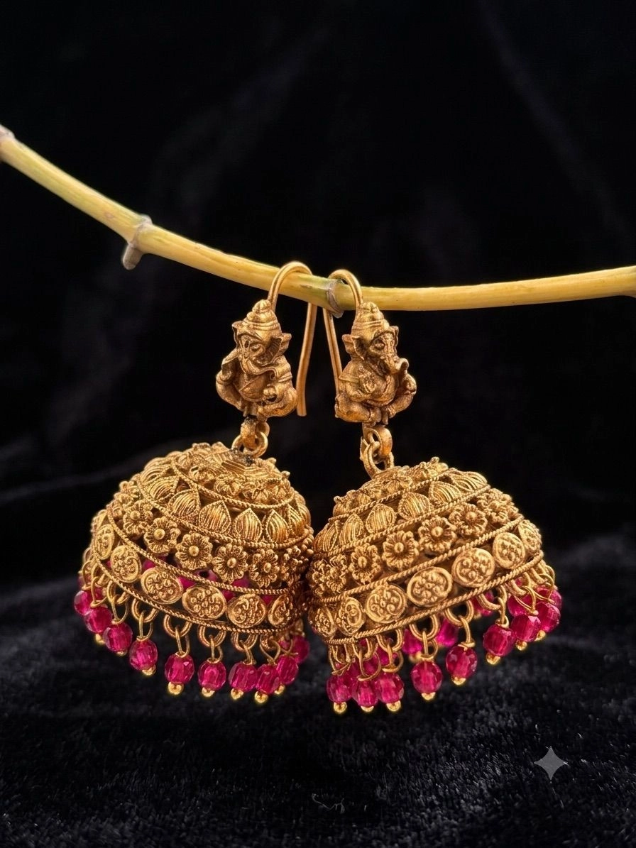 Ganesha Hook Jhumka