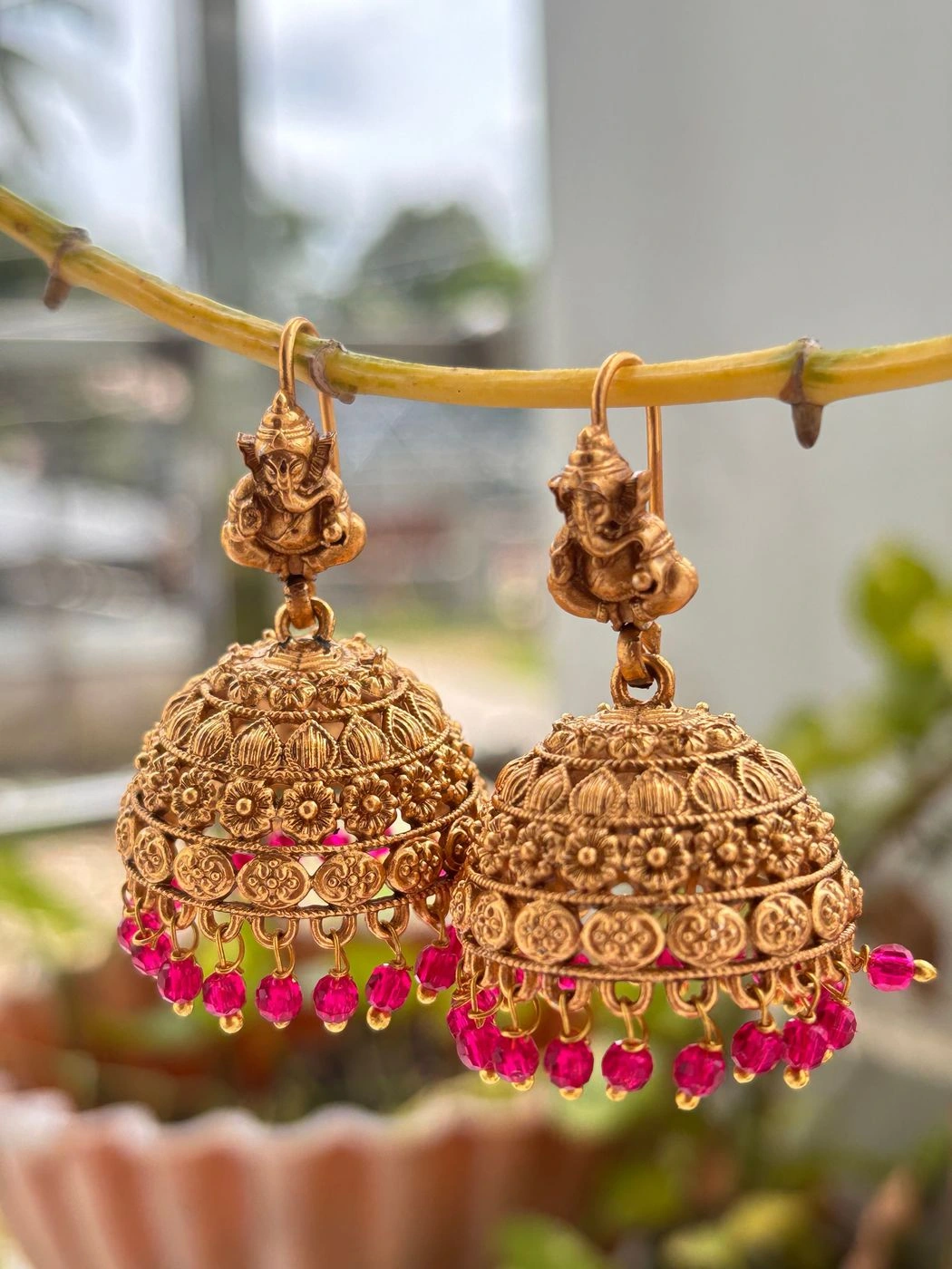 Ganesha Hook Jhumka