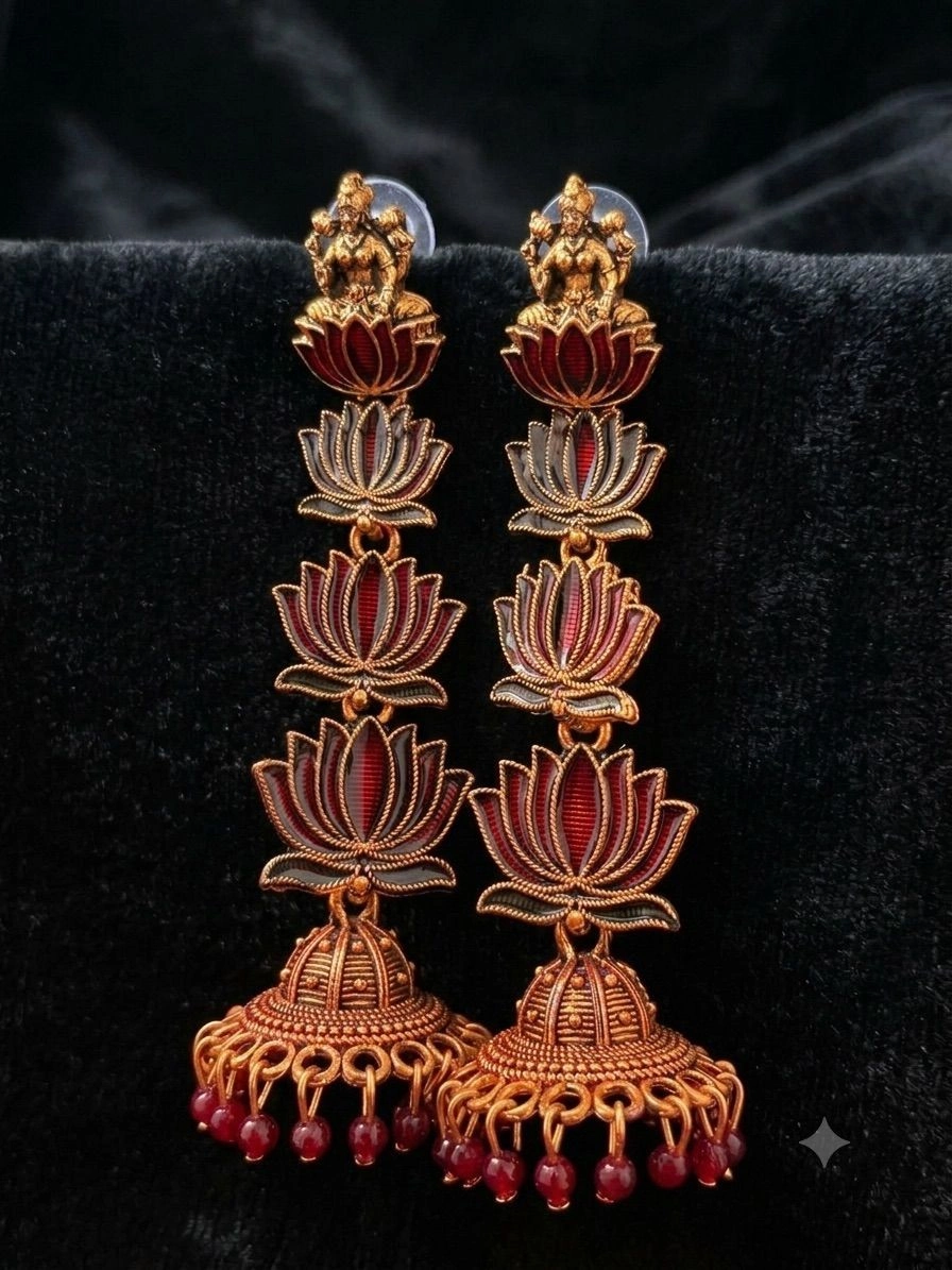 Lotus Long Khumka Maroon 1