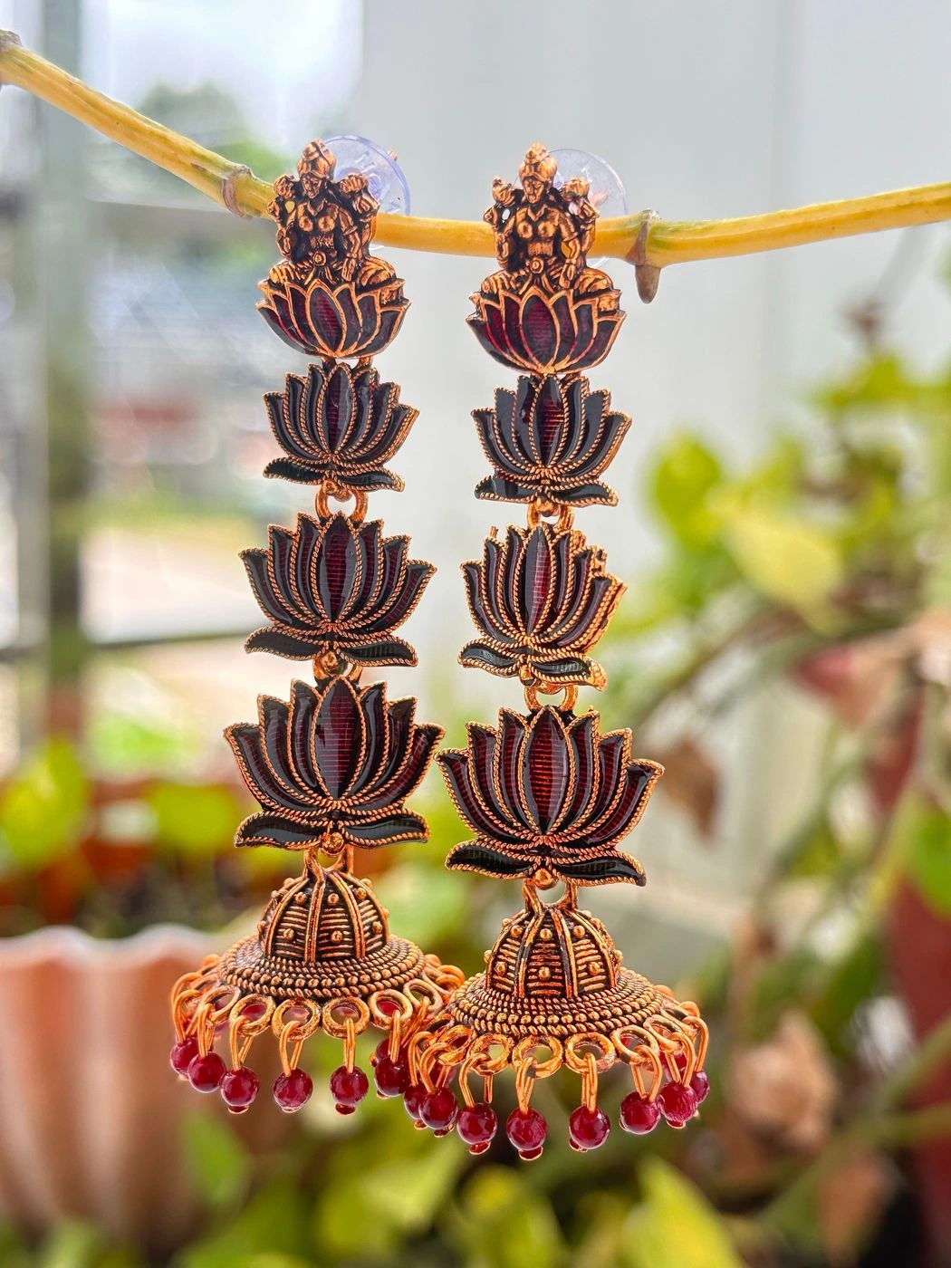 Lotus Long Khumka Maroon 2