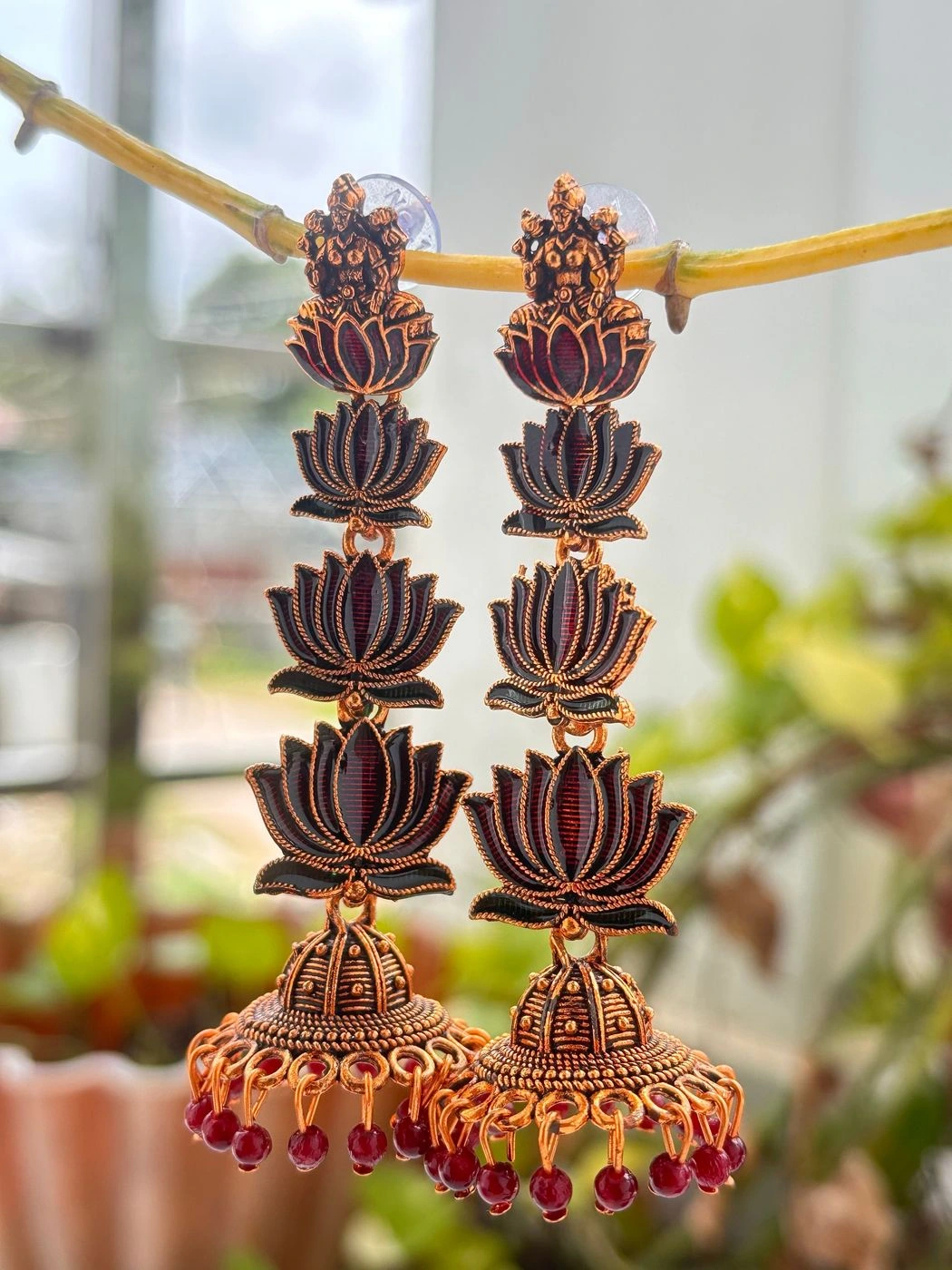 Lotus Long Khumka Maroon 3