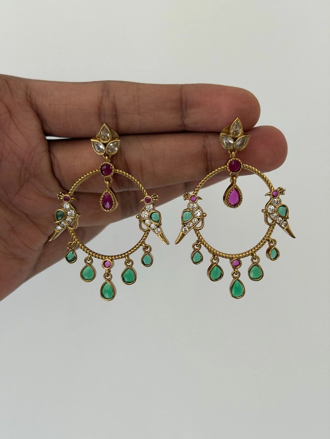 Kili Round Bird Earrings