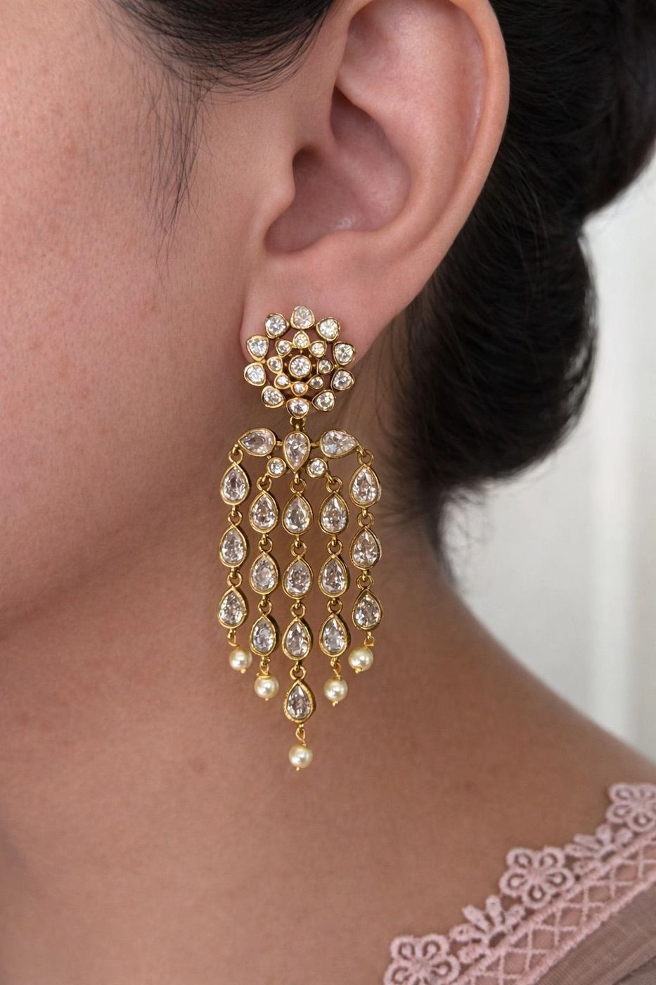 Alia Luxe Teardrop Earrings