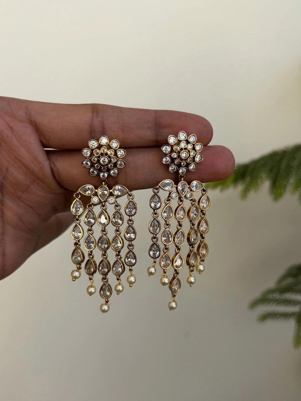 Alia Luxe Teardrop Earrings