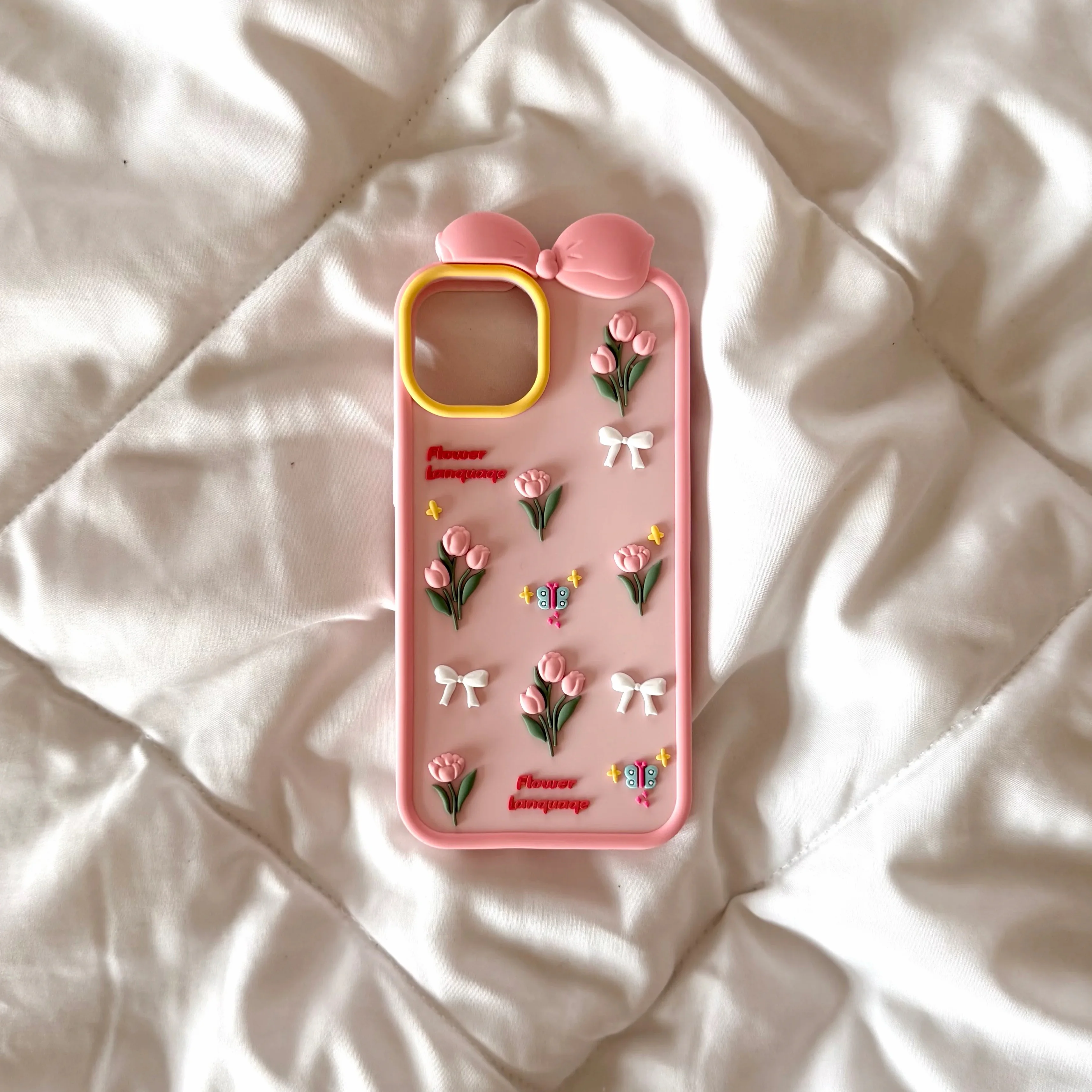 Bow Tulip phone case