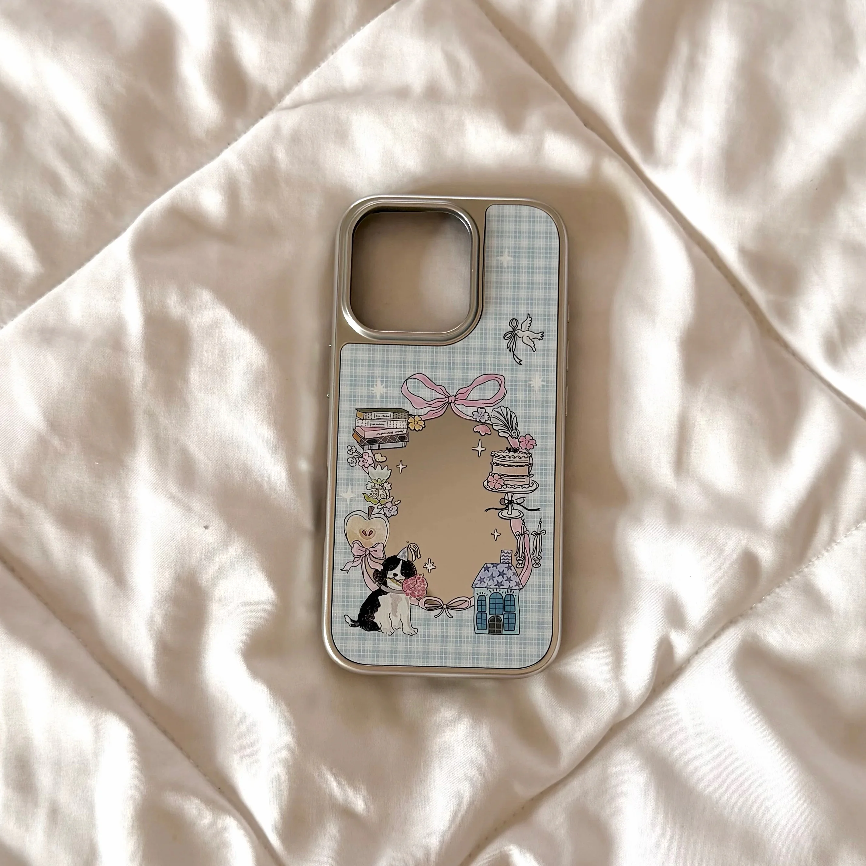 Cute aesthetic mirror case