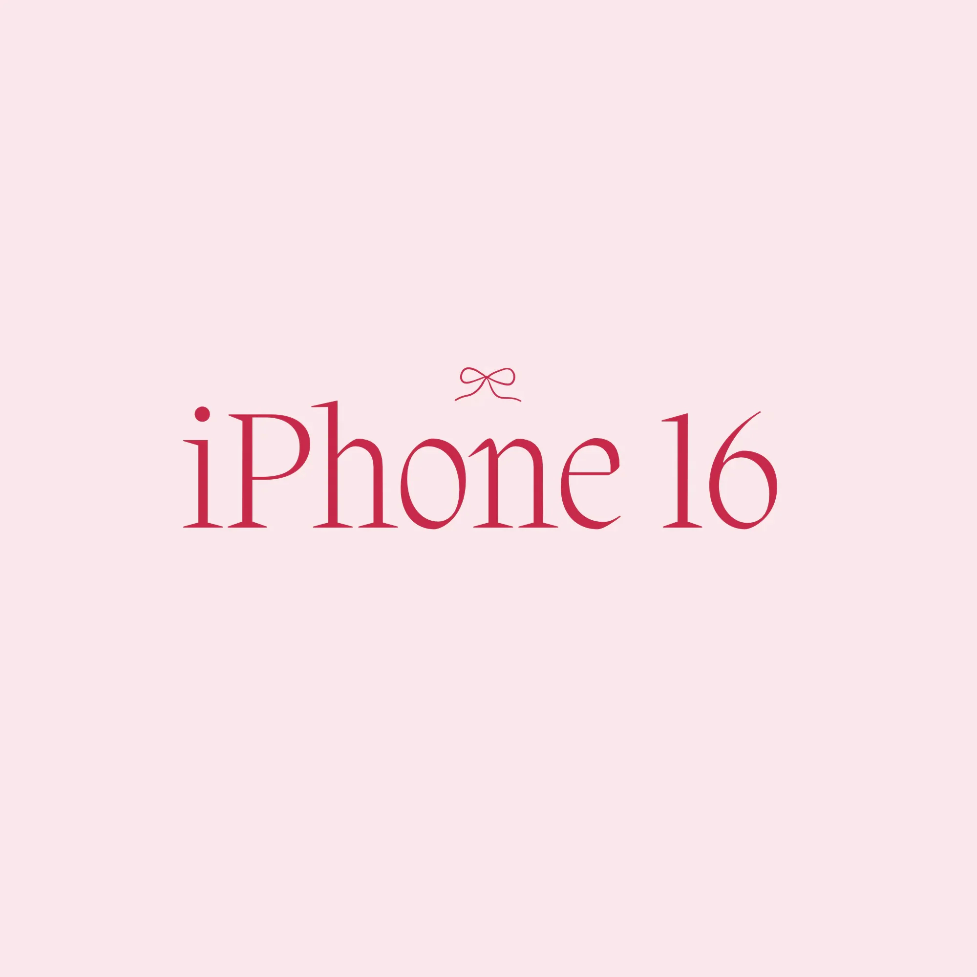 iPhone 16